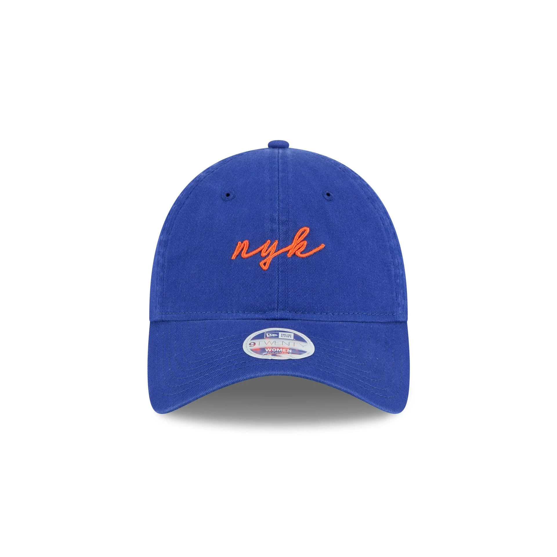 New York Knicks Women's Script 9TWENTY Adjustable Hat