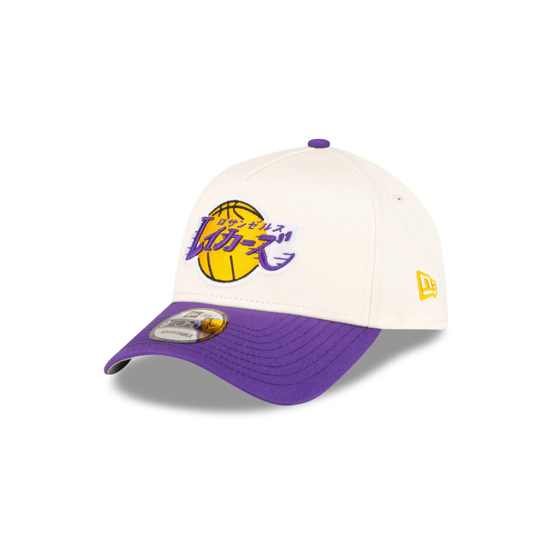 Hyperfly Katakana X Los Angeles Lakers 9FORTY A-Frame Snapback Hat