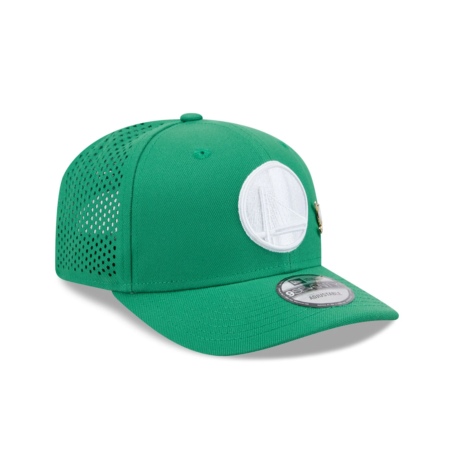 Golden State Warriors Tee Time 9SEVENTY Trucker Hat