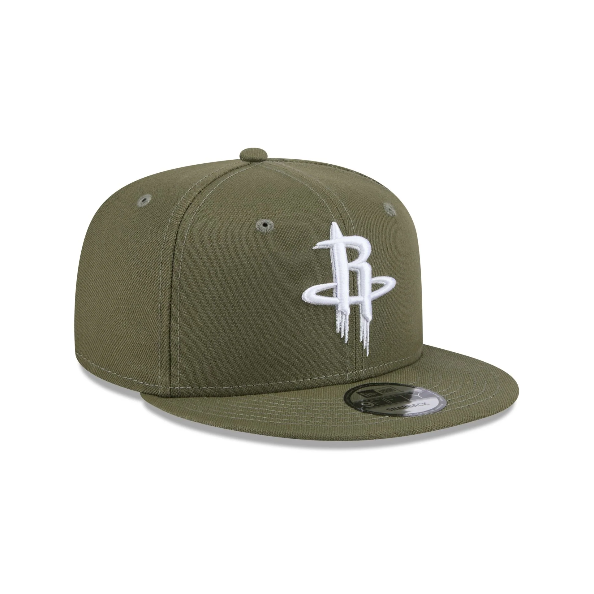 Houston Rockets Olive 9FIFTY Snapback Hat