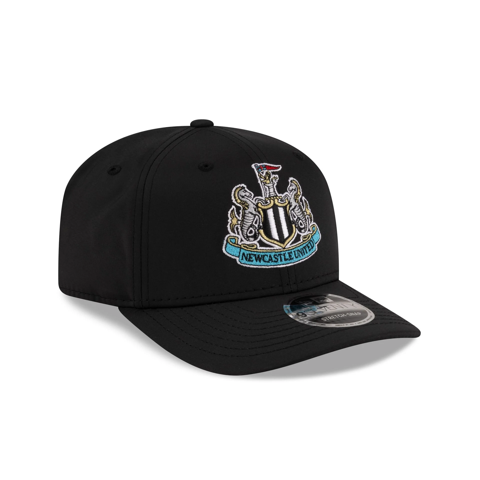 Newcastle United FC Core Black 9SEVENTY Stretch-Snap Hat