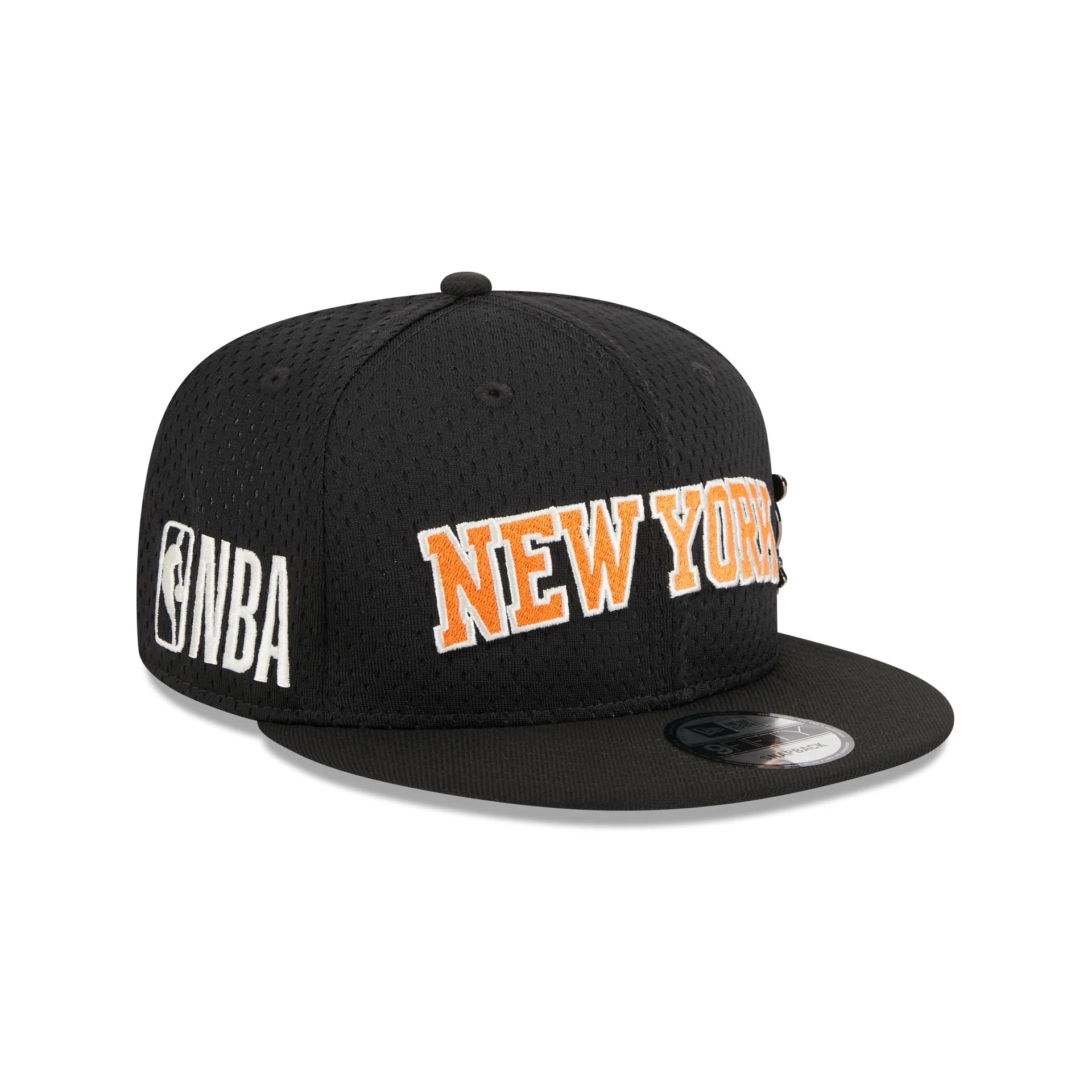 New York Knicks Post-Up Pin 9FIFTY Snapback Hat