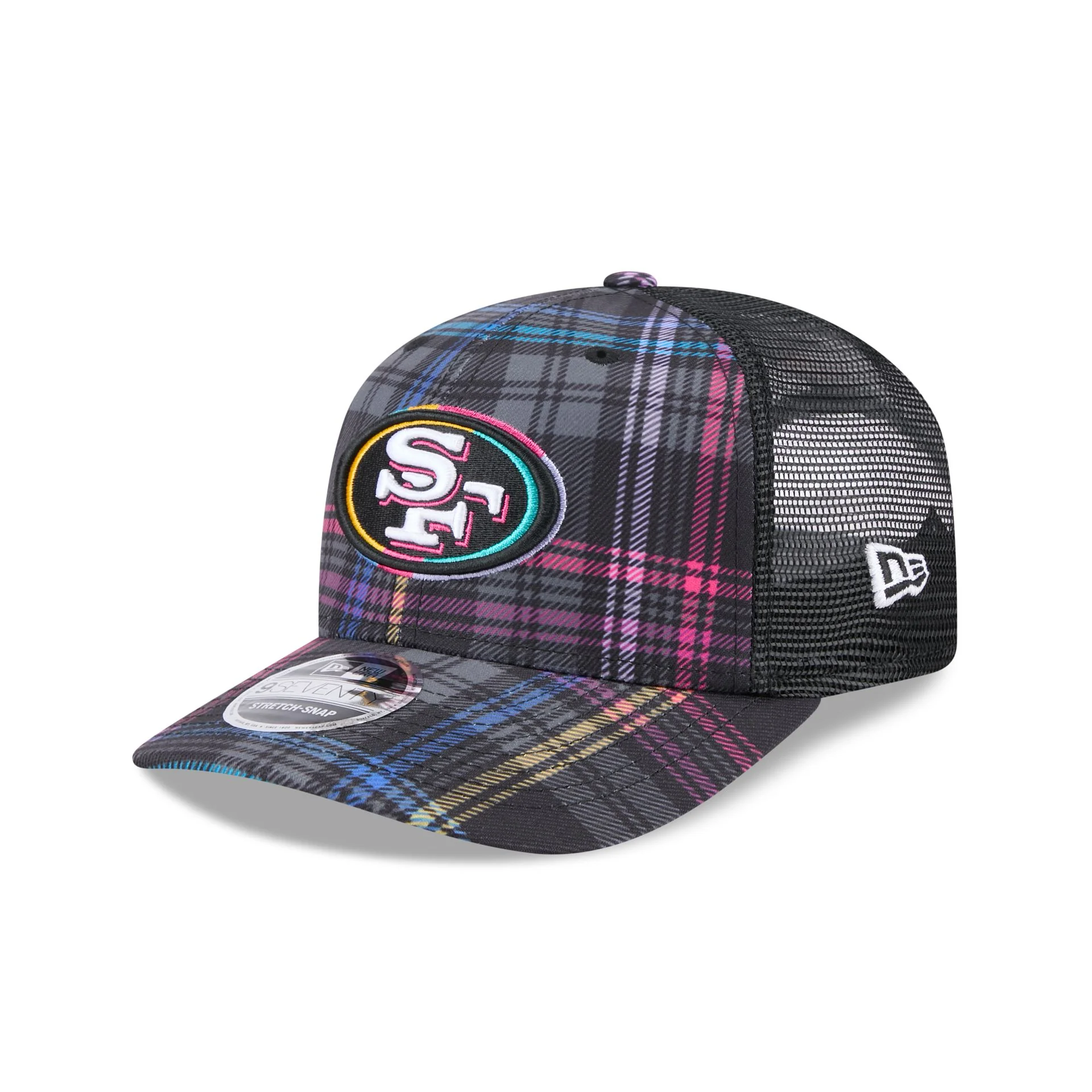 San Francisco 49ers 2024 Crucial Catch 9SEVENTY Trucker Hat