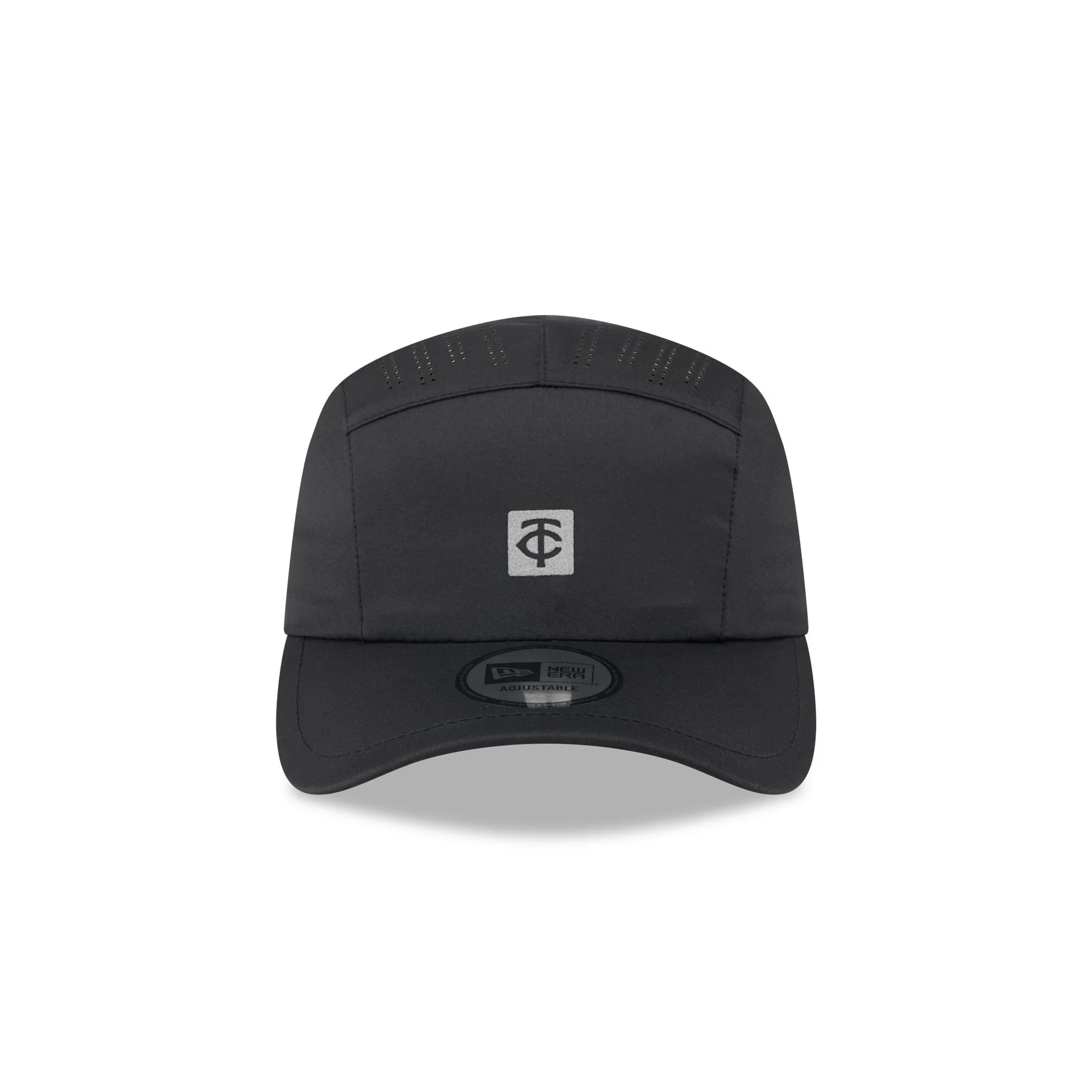 Minnesota Twins Black Reflect Runner Adjustable Hat