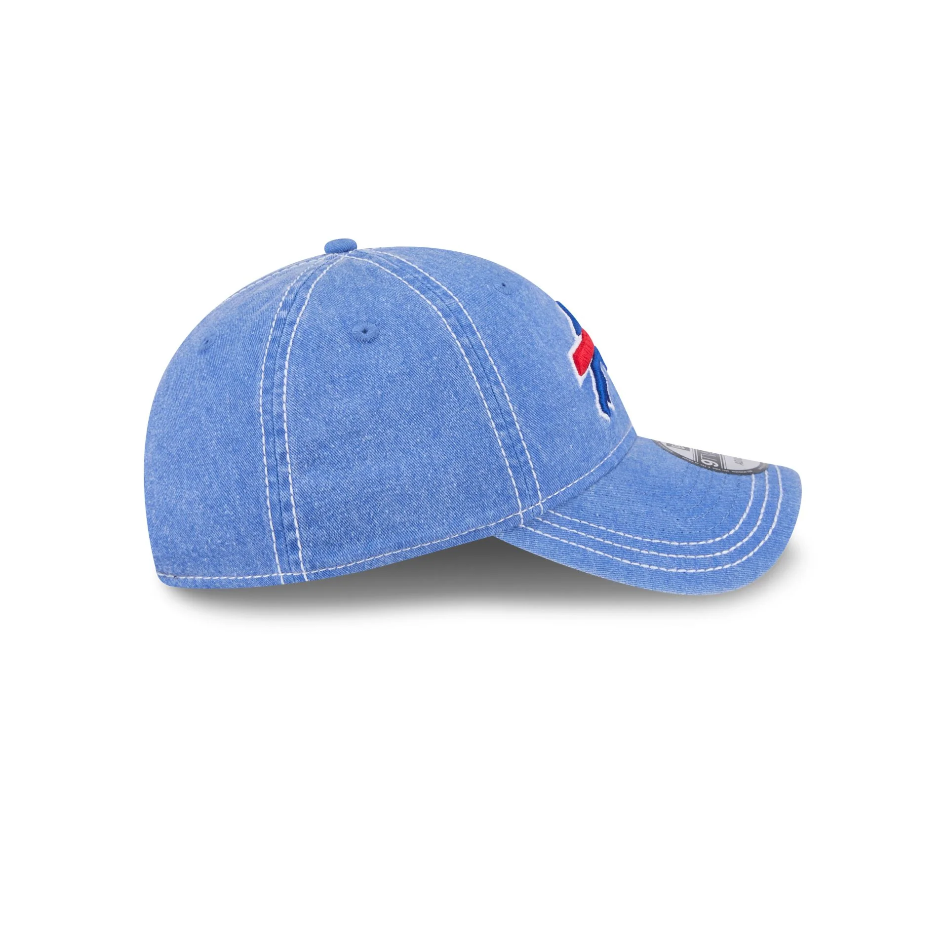 Buffalo Bills Washed Contrast 9TWENTY Adjustable Hat