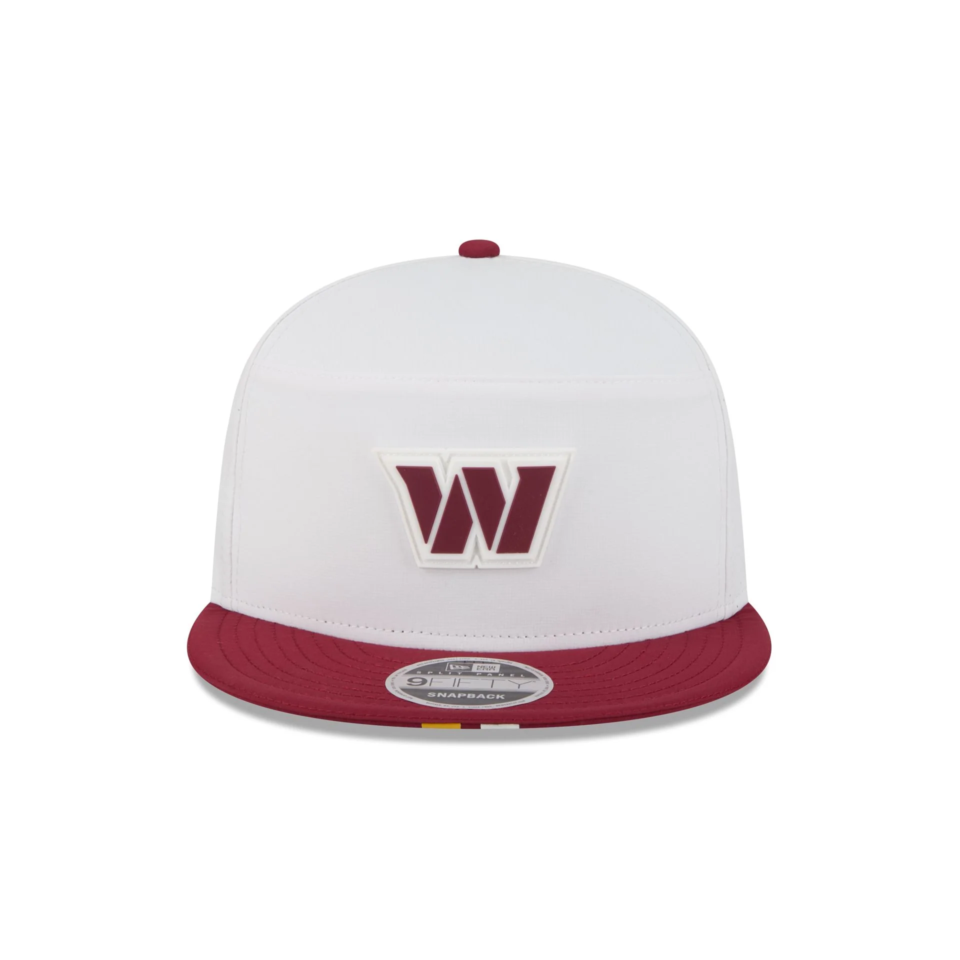 Washington Commanders 2025 Training Split Panel 9FIFTY Snapback Hat