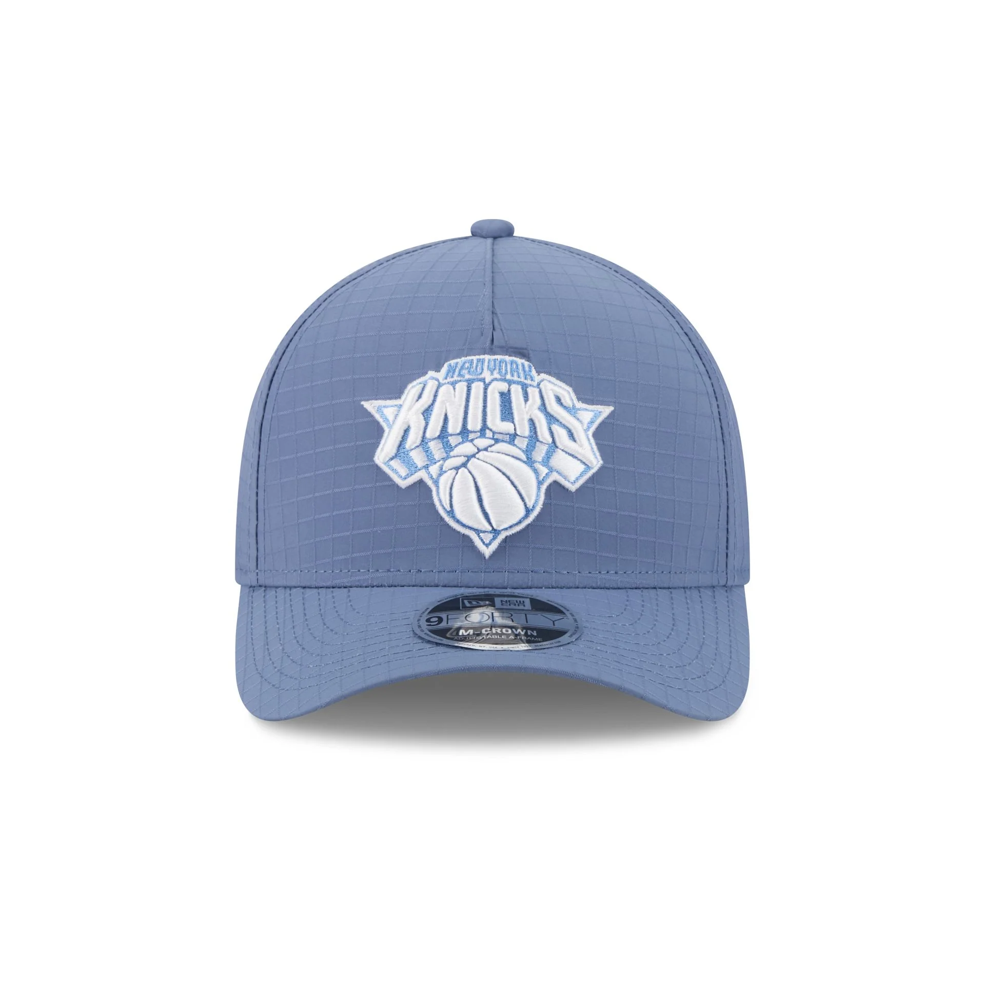 New York Knicks Blue Ripstop 9FORTY M-Crown A-Frame Snapback Hat