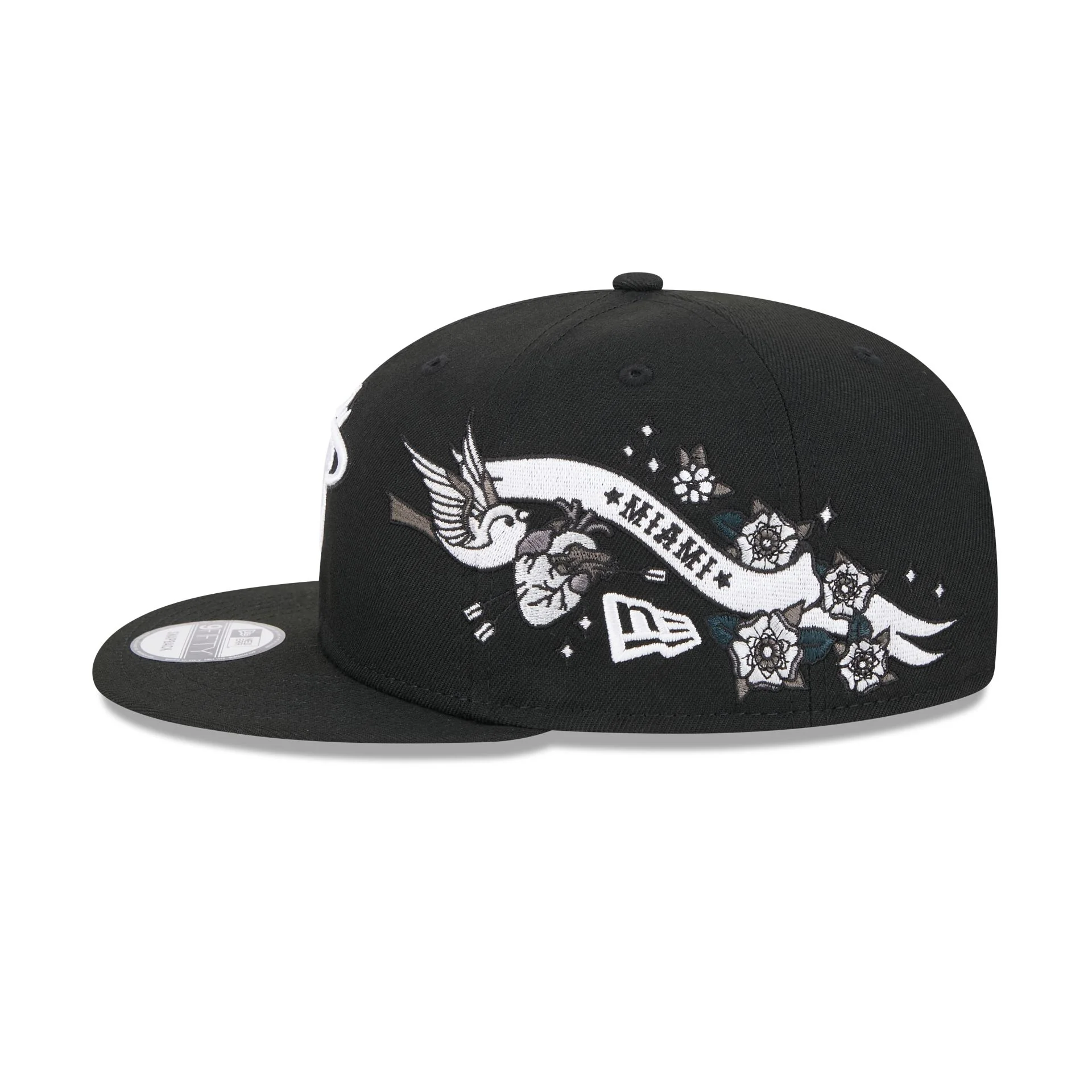 Miami Heat City Art 9FIFTY Snapback Hat