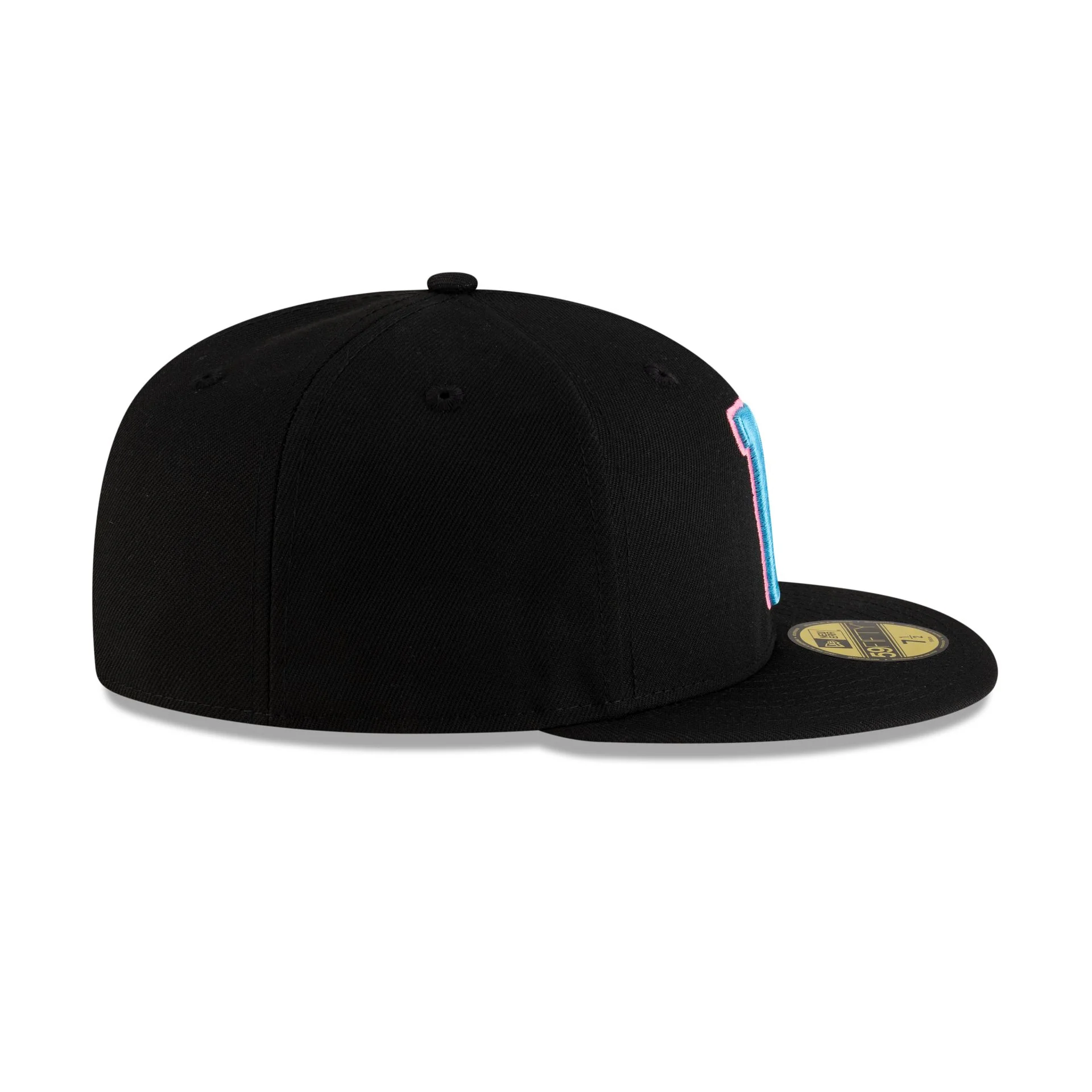 Club Tigres UANL Black Neon 59FIFTY Fitted Hat