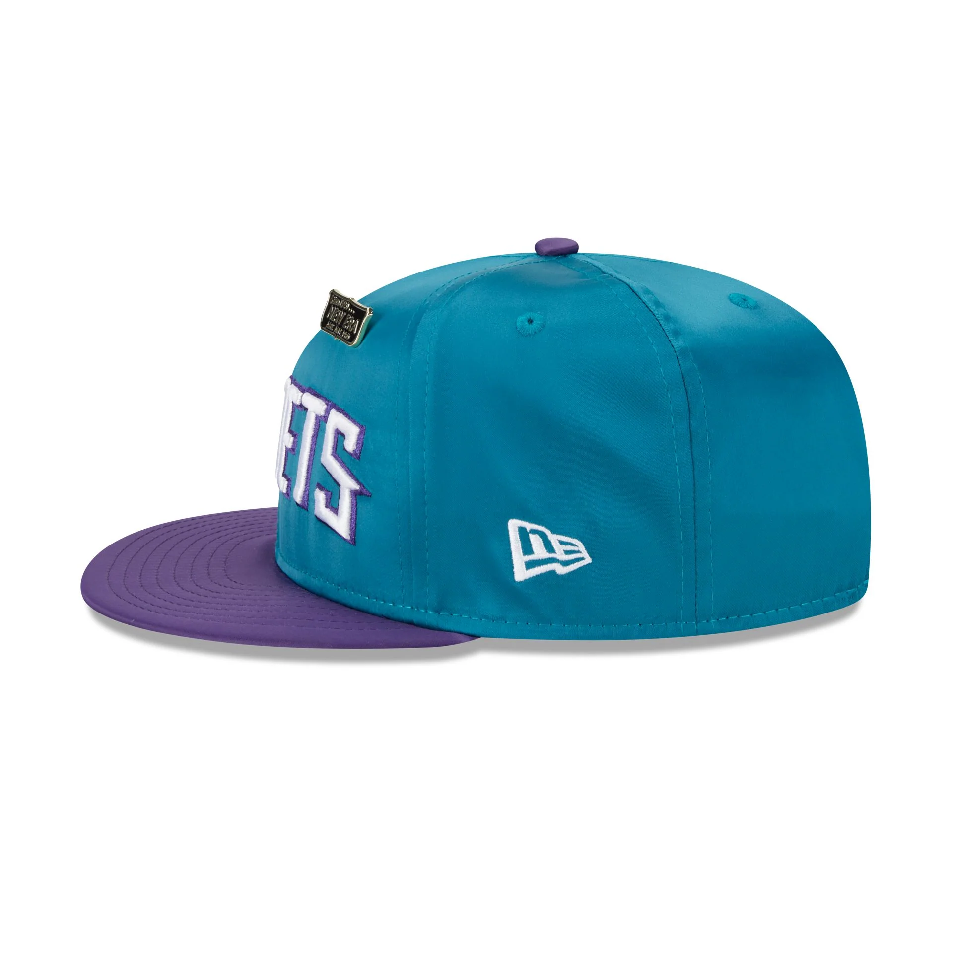 Charlotte Hornets Satin Pin 9FIFTY Snapback Hat