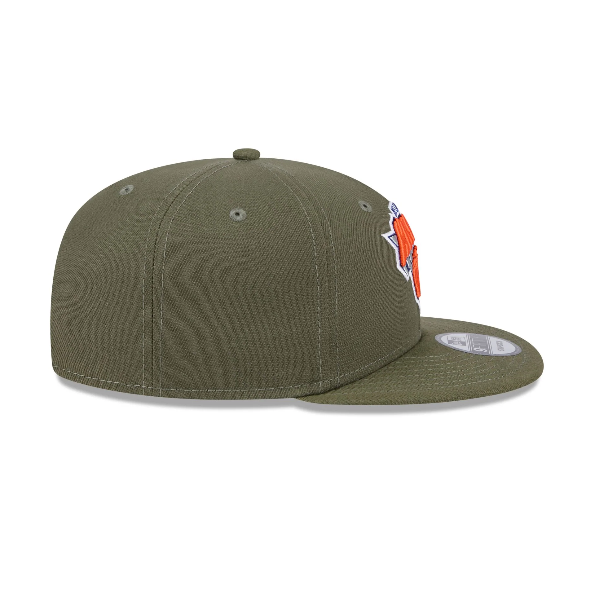New York Knicks Olive 9FIFTY Snapback Hat