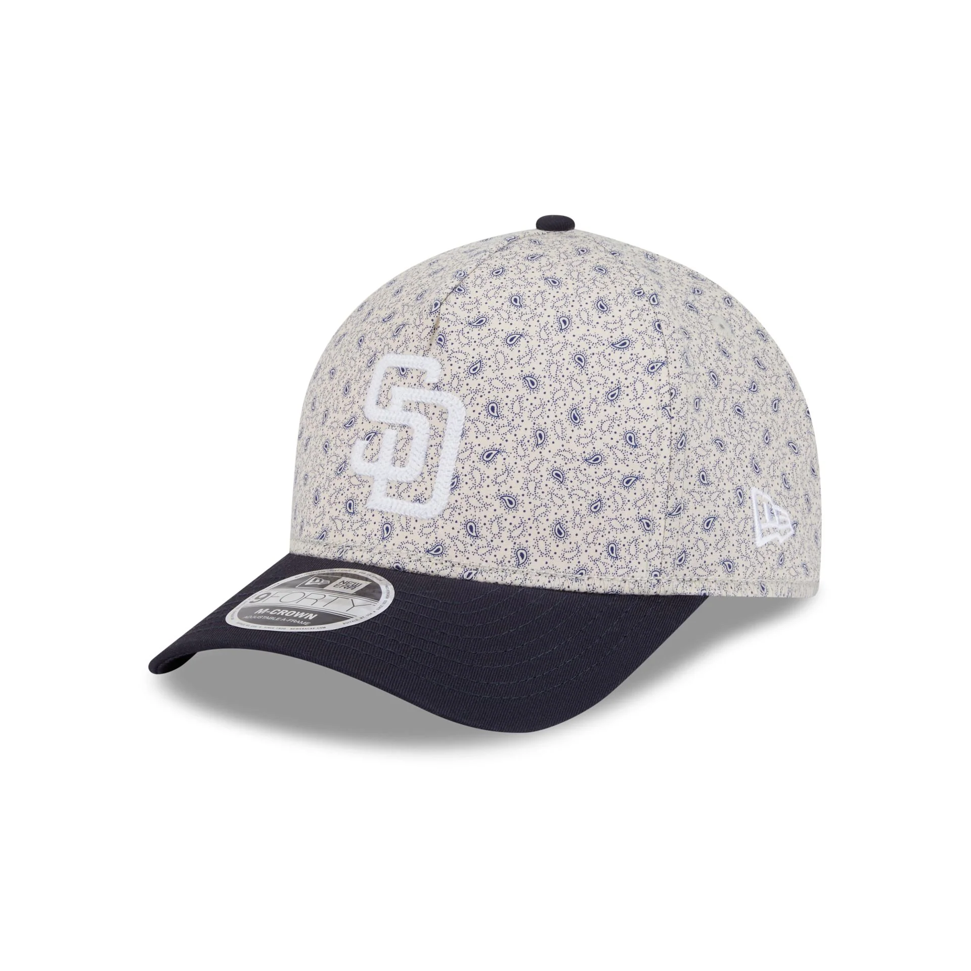San Diego Padres Micro Print 9FORTY M-Crown A-Frame Adjustable Hat