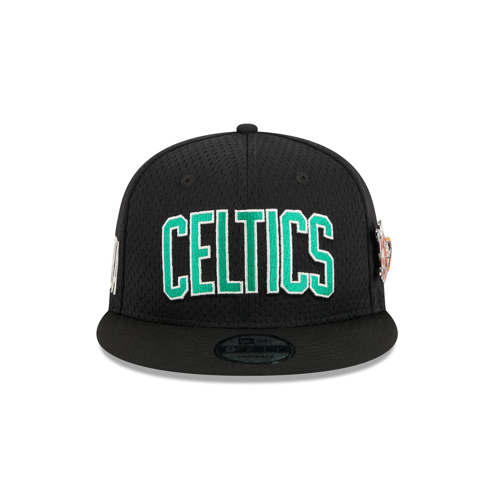 Boston Celtics Post-Up Pin 9FIFTY Snapback Hat