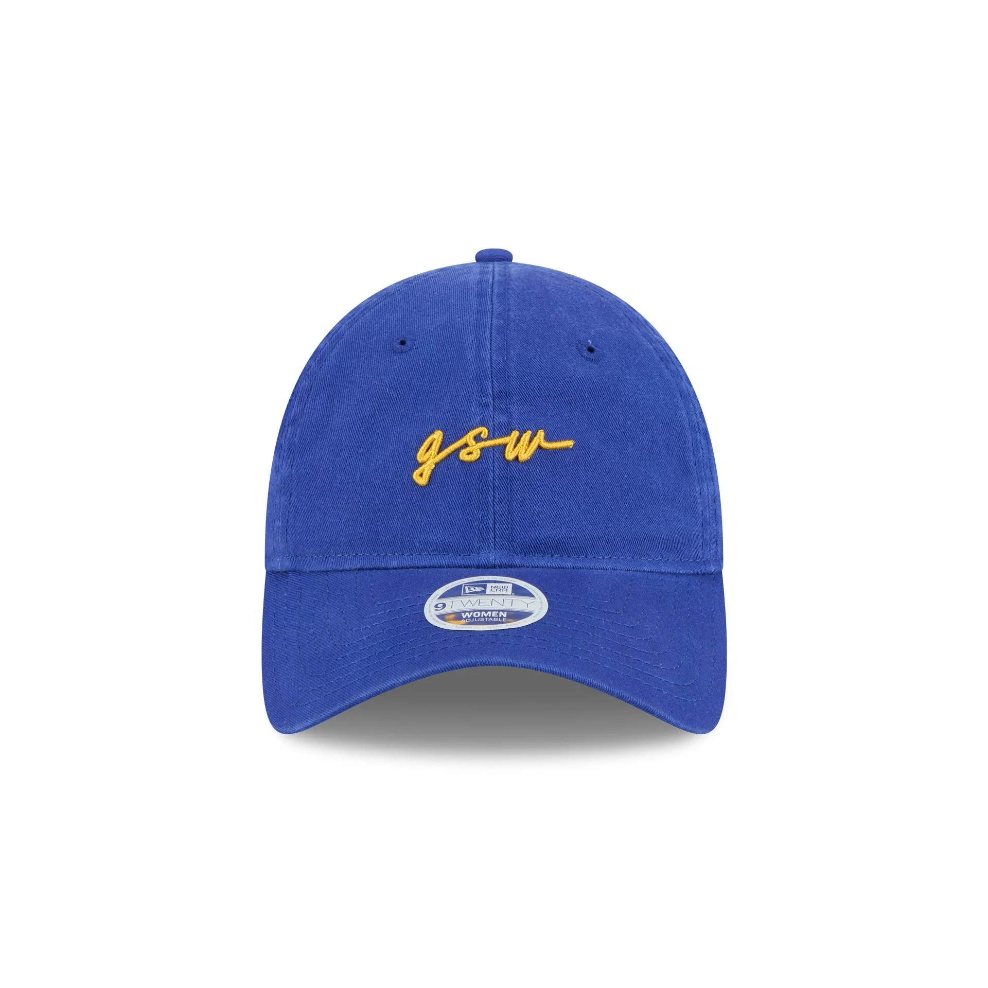 Golden State Warriors Women's Script 9TWENTY Adjustable Hat