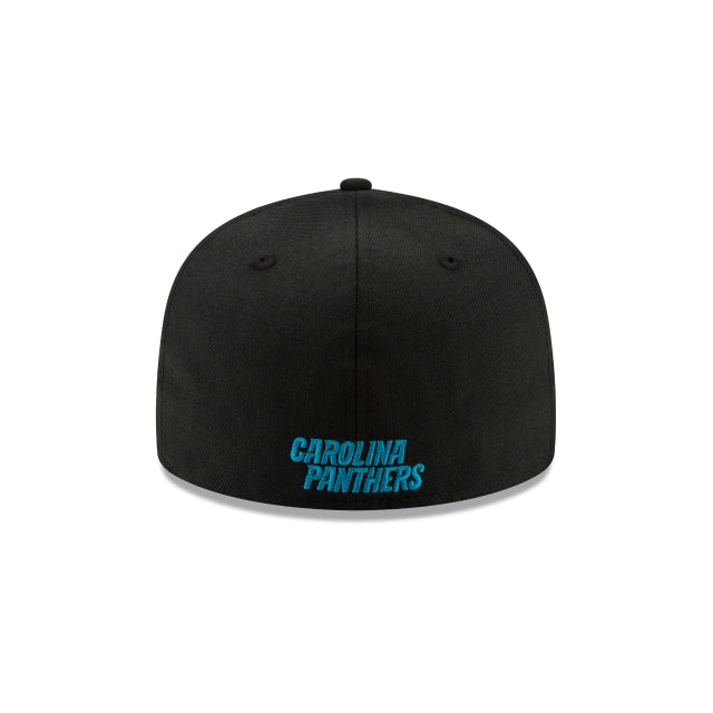 Carolina Panthers Black 59FIFTY Fitted Hat