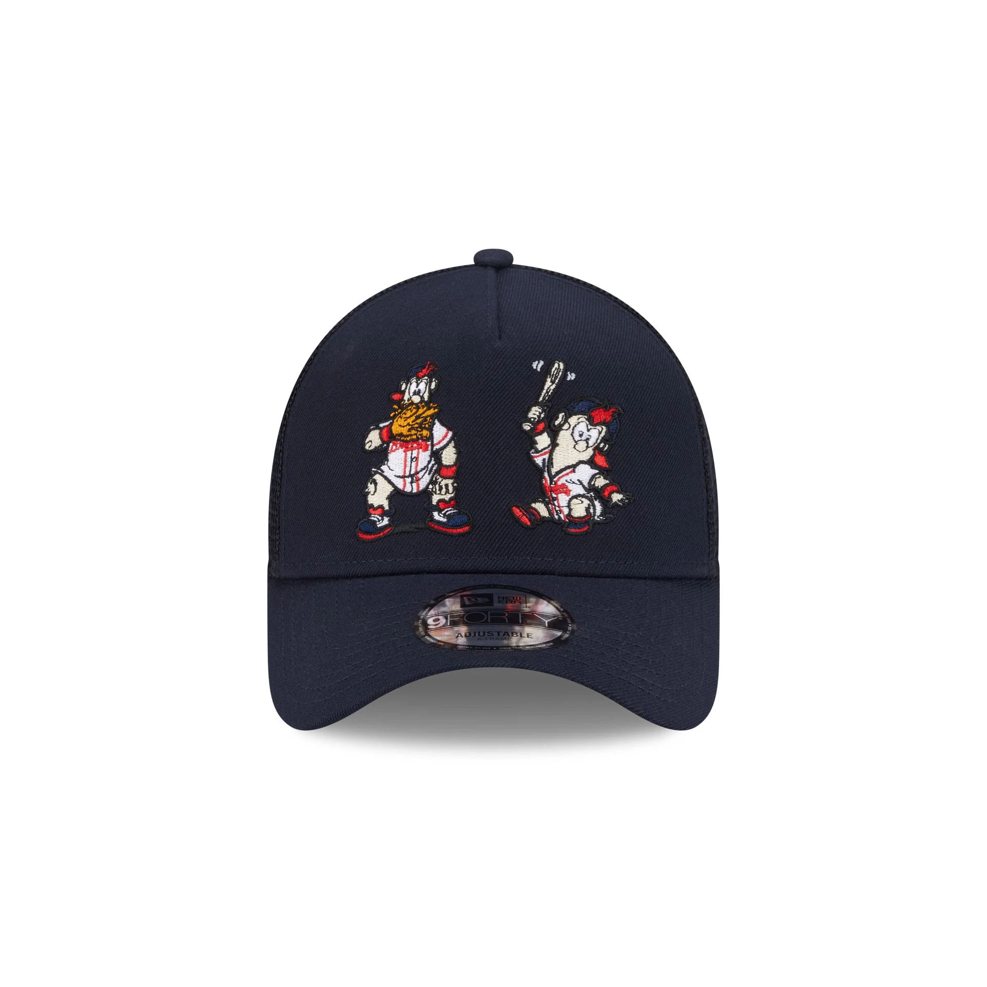 Atlanta Braves Generation Mascots 9FORTY A-Frame Trucker Hat