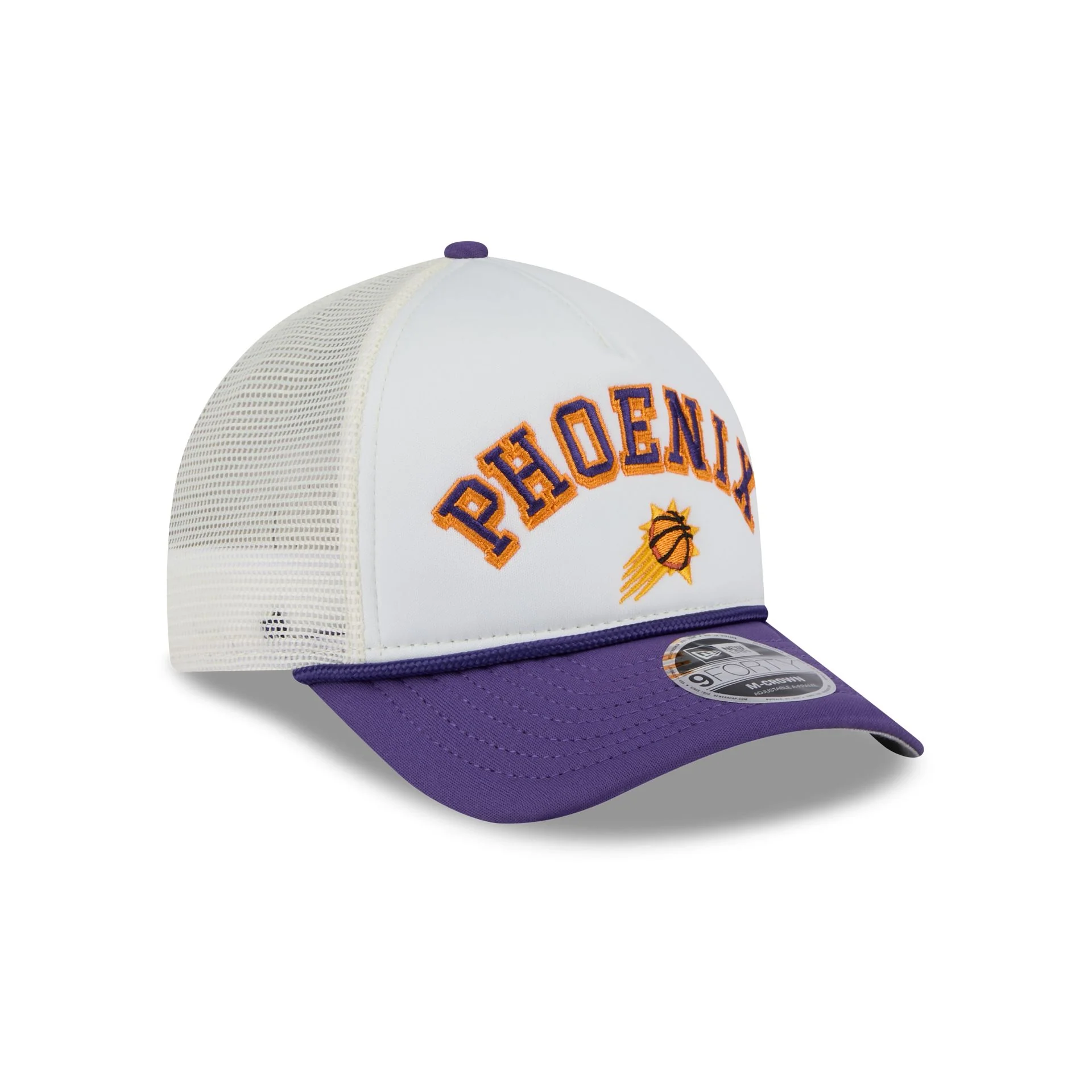Phoenix Suns Chrome Arch 9FORTY M-Crown A-Frame Trucker Hat