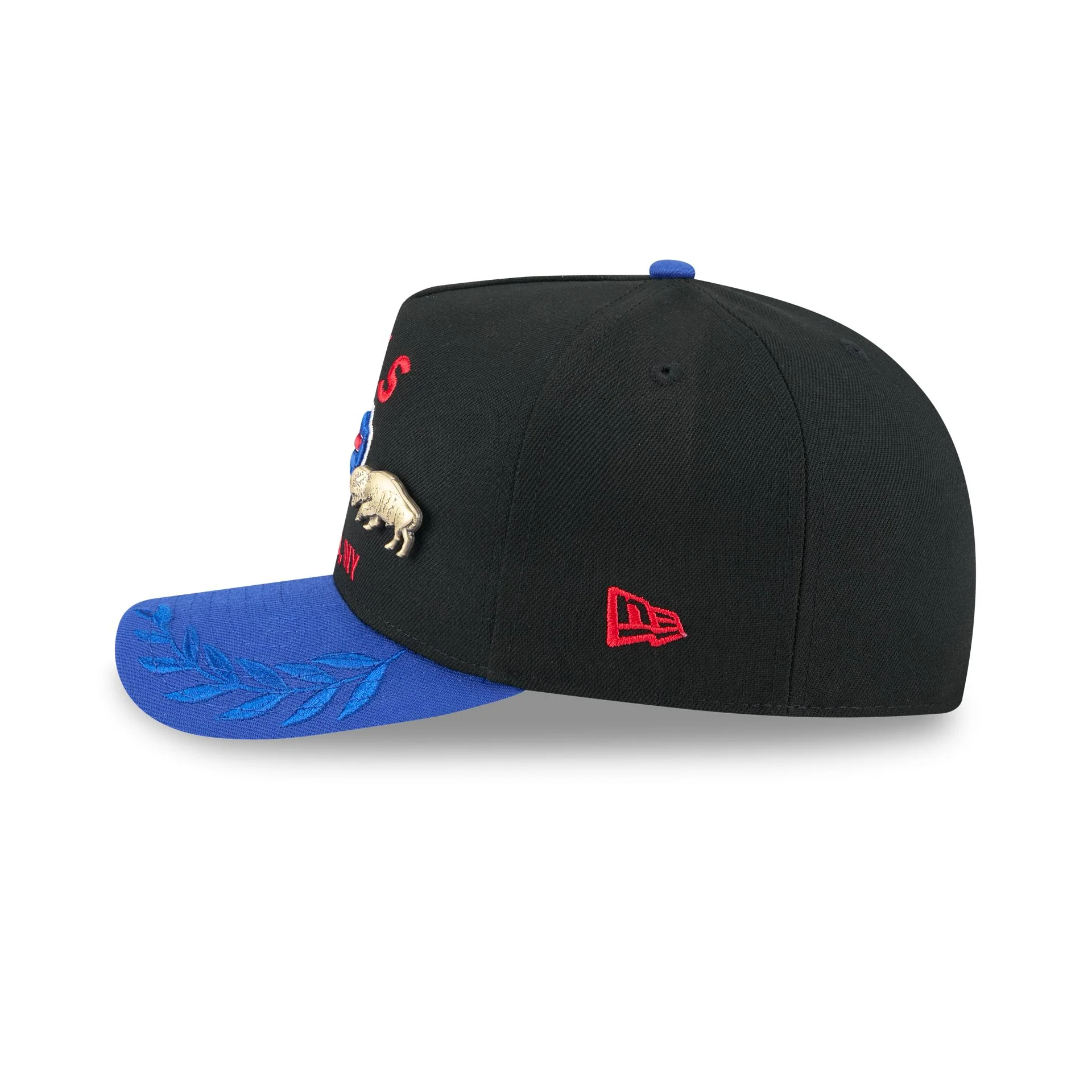 Buffalo Bills 2025 Draft Black 59FIFTY A-Frame Fitted Hat
