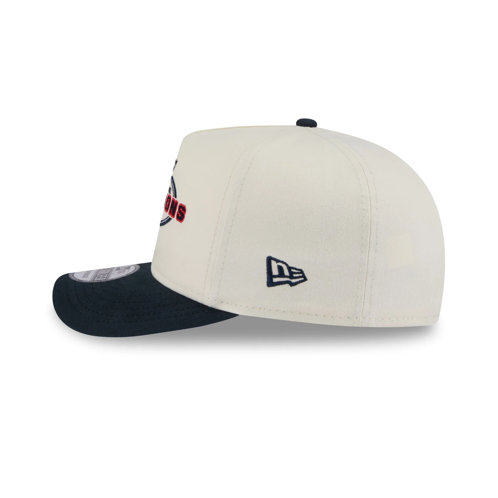 New England Patriots Chrome White Champions Golfer Hat