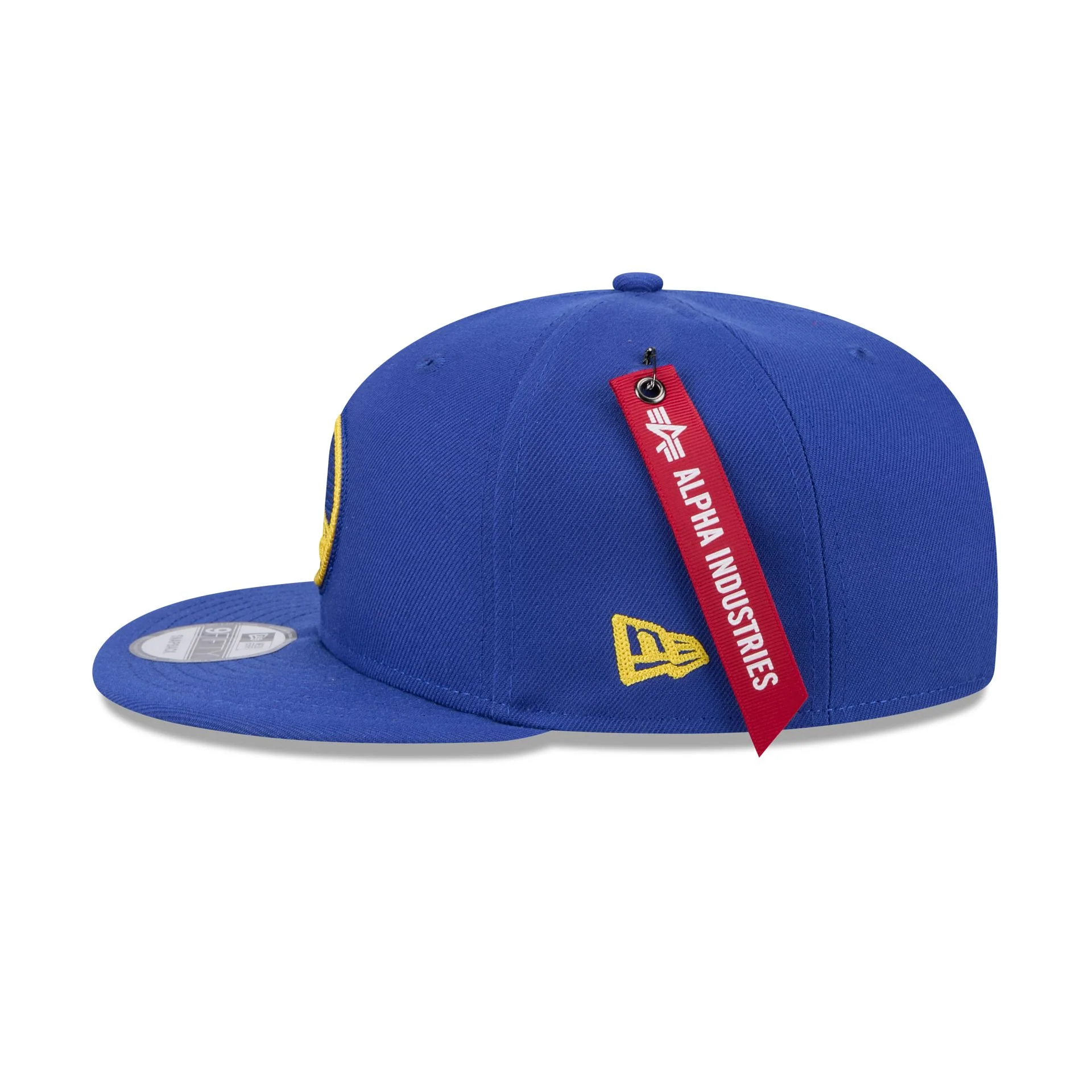 Alpha Industries x Golden State Warriors Blue 9FIFTY Snapback Hat