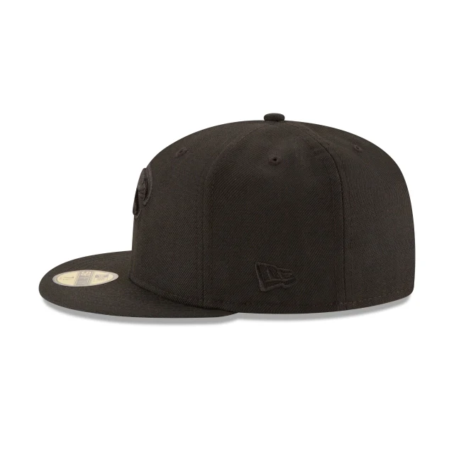 Atlanta Falcons Black On Black 59FIFTY Fitted Hat
