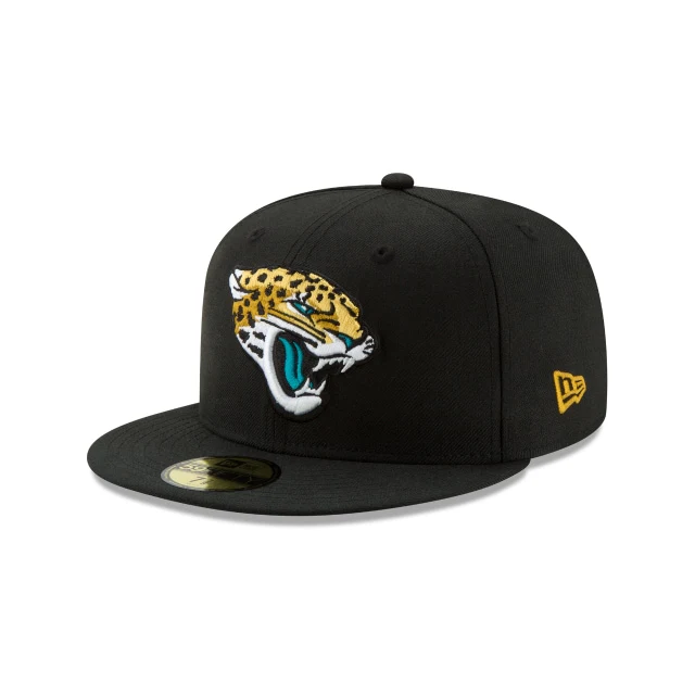 Jacksonville Jaguars Black 59FIFTY Fitted Hat