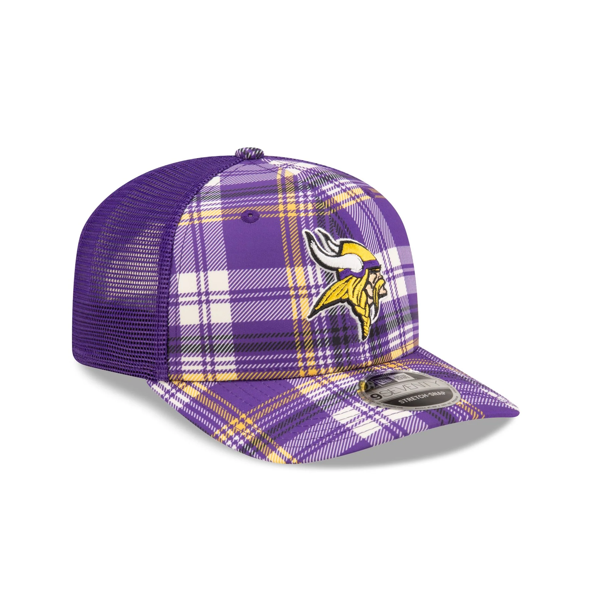 Minnesota Vikings 2024 Sideline Statement 9SEVENTY Stretch-Snap Hat