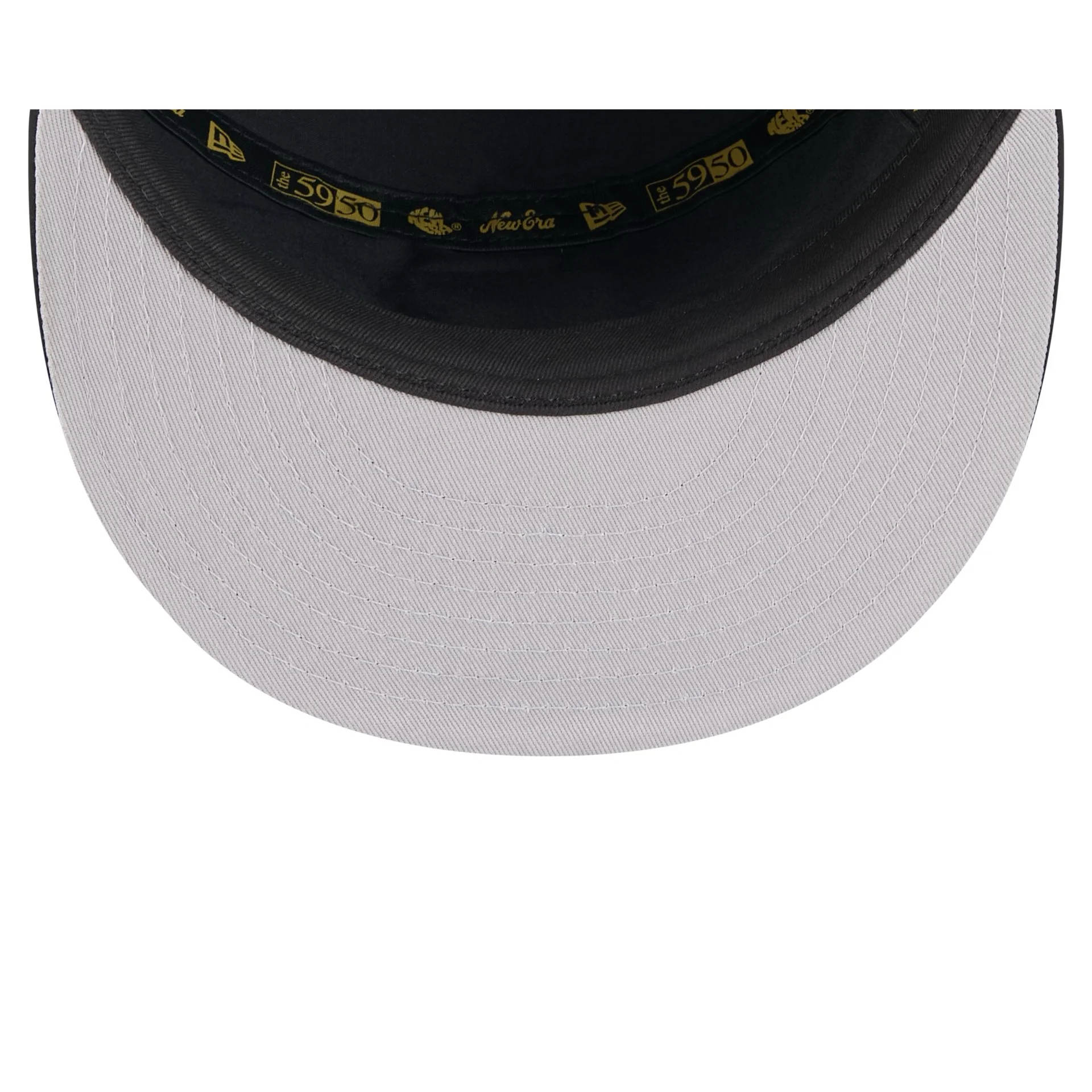 Buffalo Bills Black Poly Rope Split Panel 59FIFTY Fitted Hat