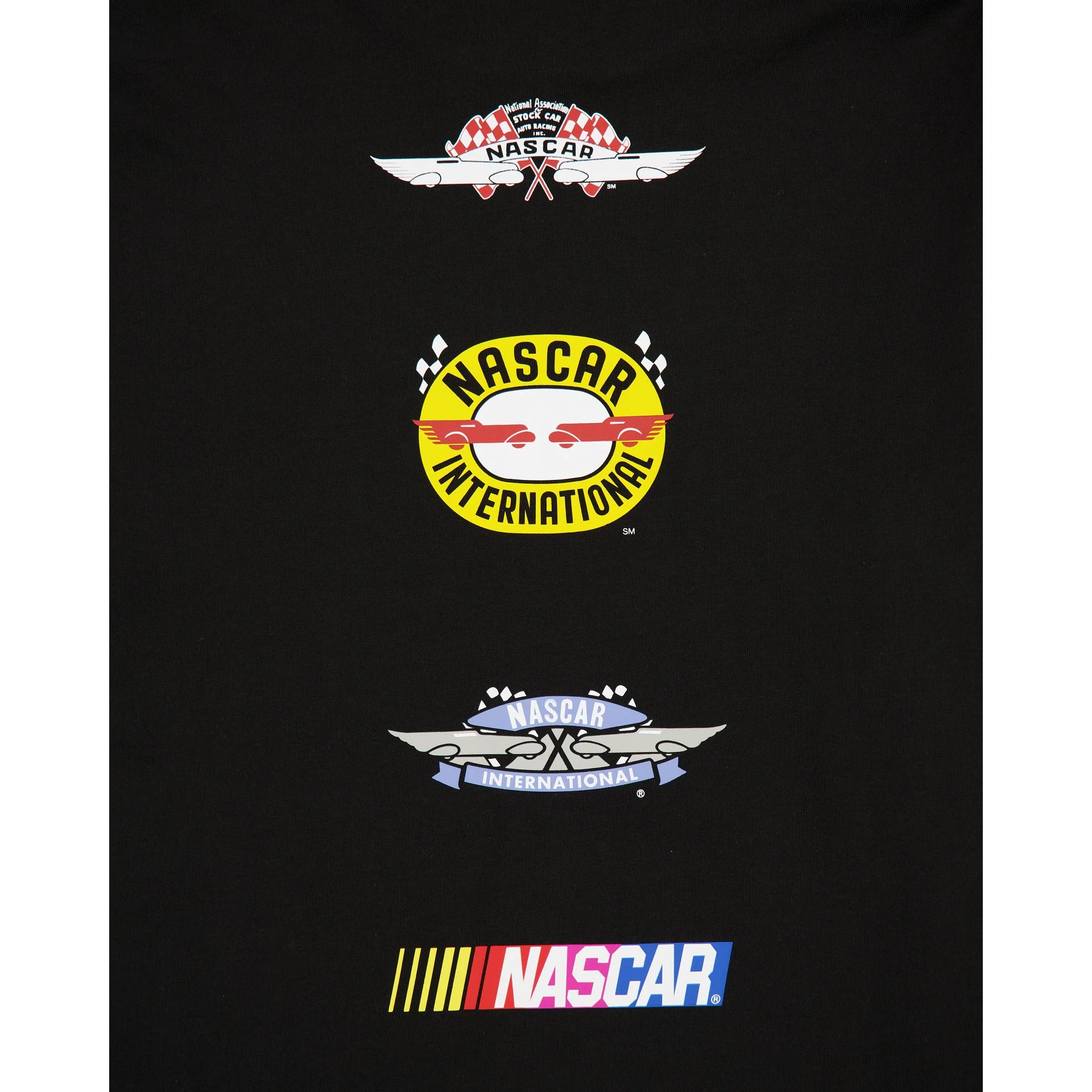 NASCAR Modern Speed Black Long Sleeve T-Shirt