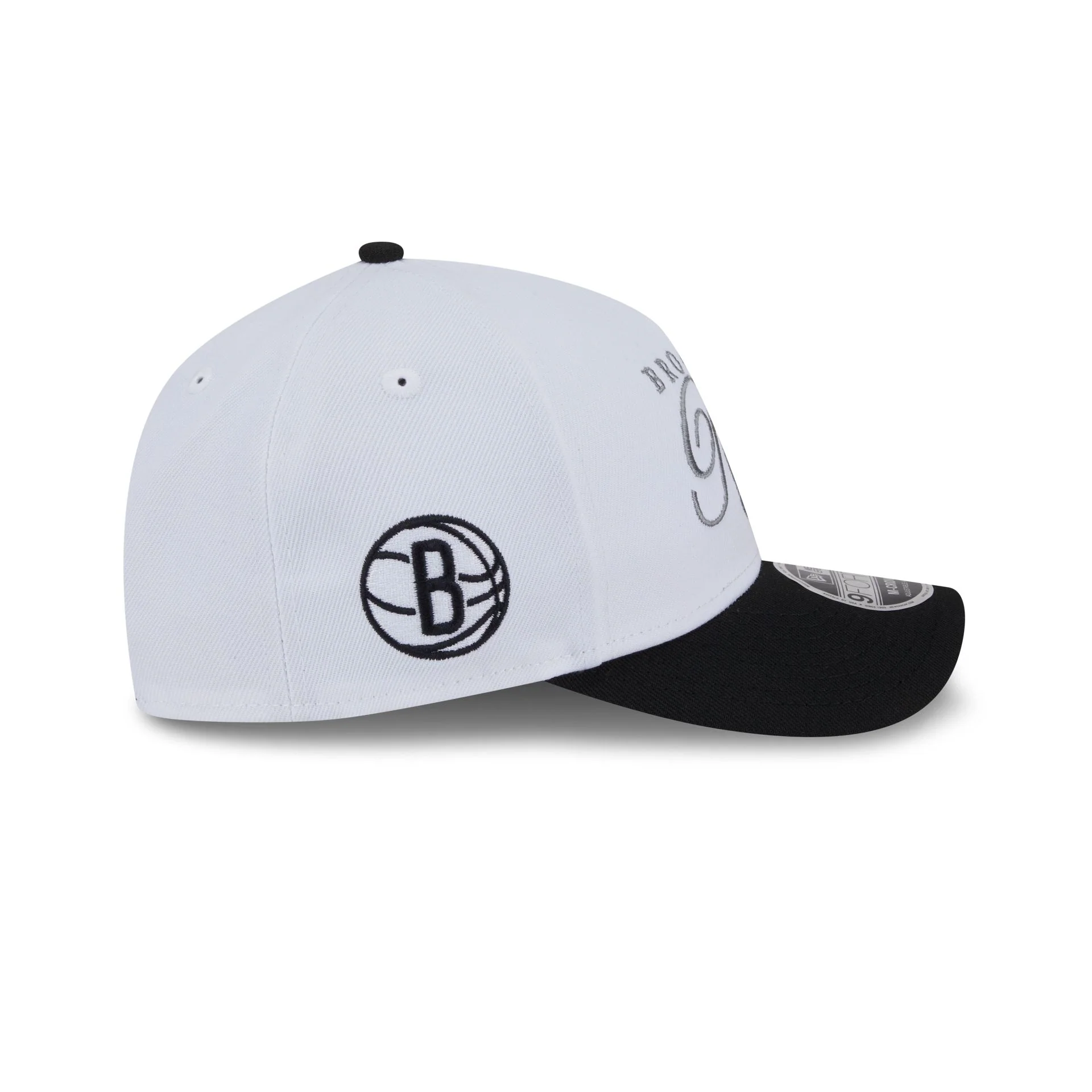 Brooklyn Nets 2025 Draft 9FORTY M-Crown A-Frame Snapback Hat