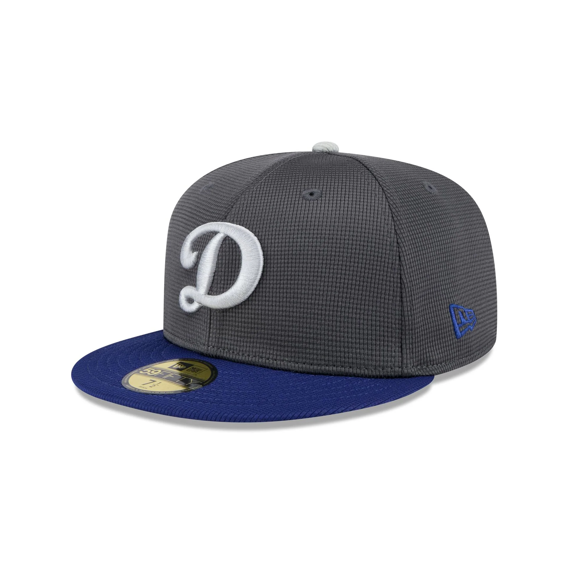 Los Angeles Dodgers 2025 Batting Practice Gray 59FIFTY Fitted Hat