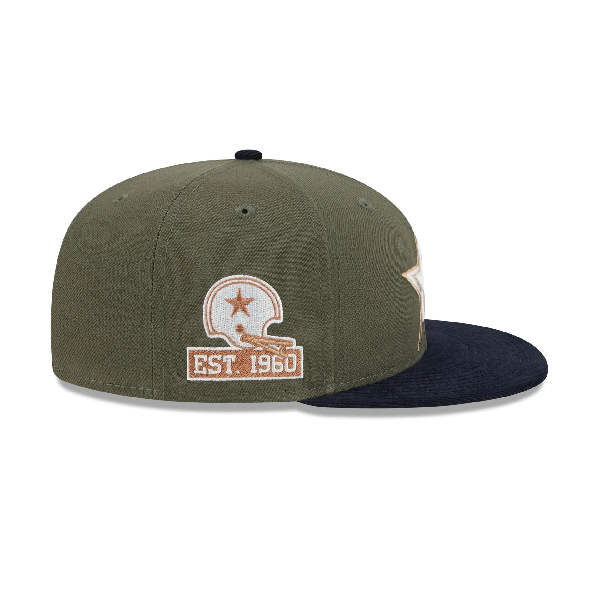 Dallas Cowboys Olive Green 59FIFTY Fitted Hat