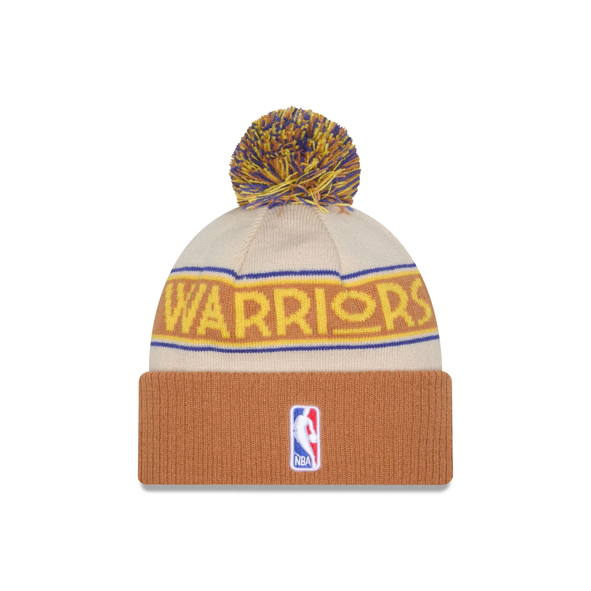 Golden State Warriors 2025 All-Star Game Fan Pack Pom Knit Hat