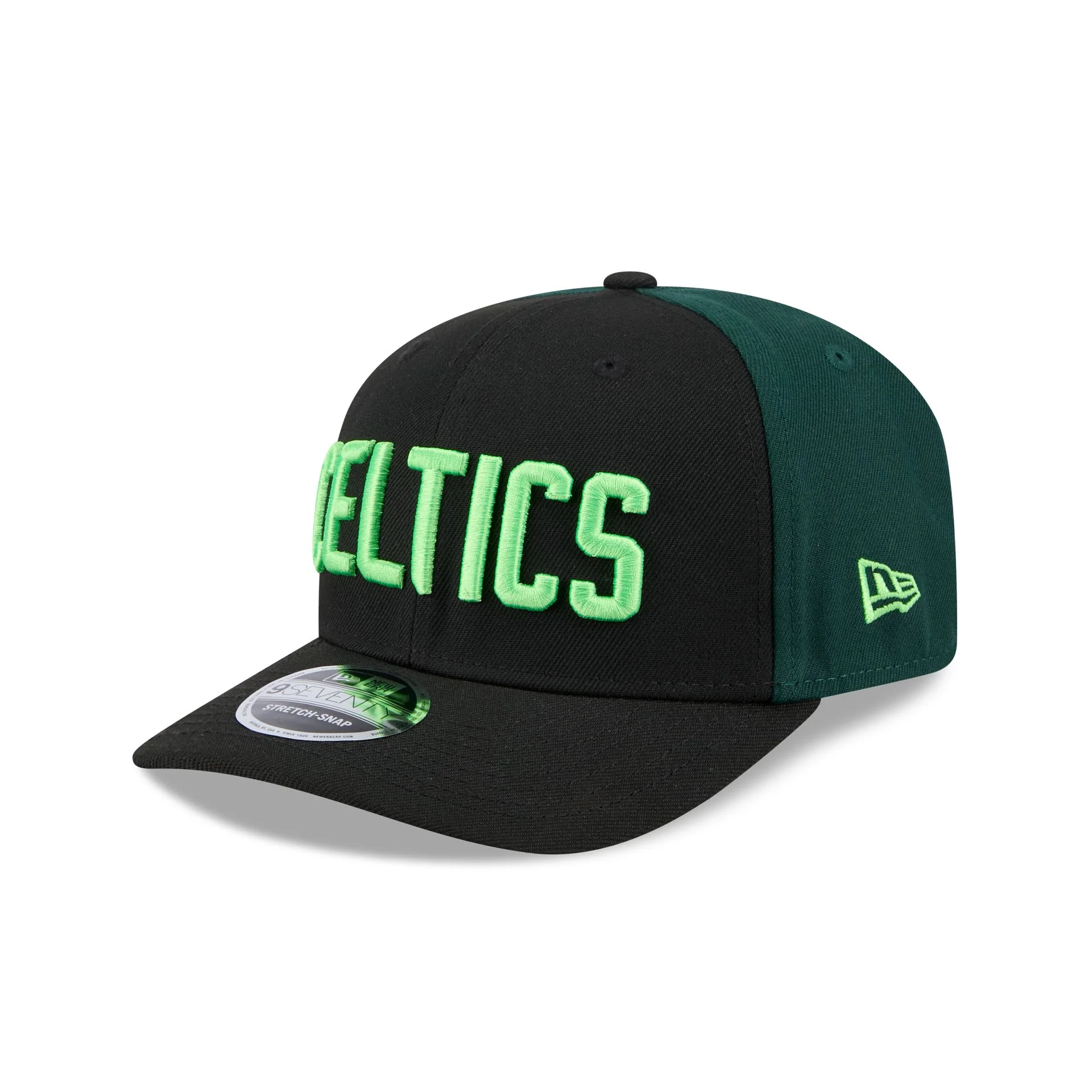 Boston Celtics 2024 City Edition 9SEVENTY Stretch-Snap Hat