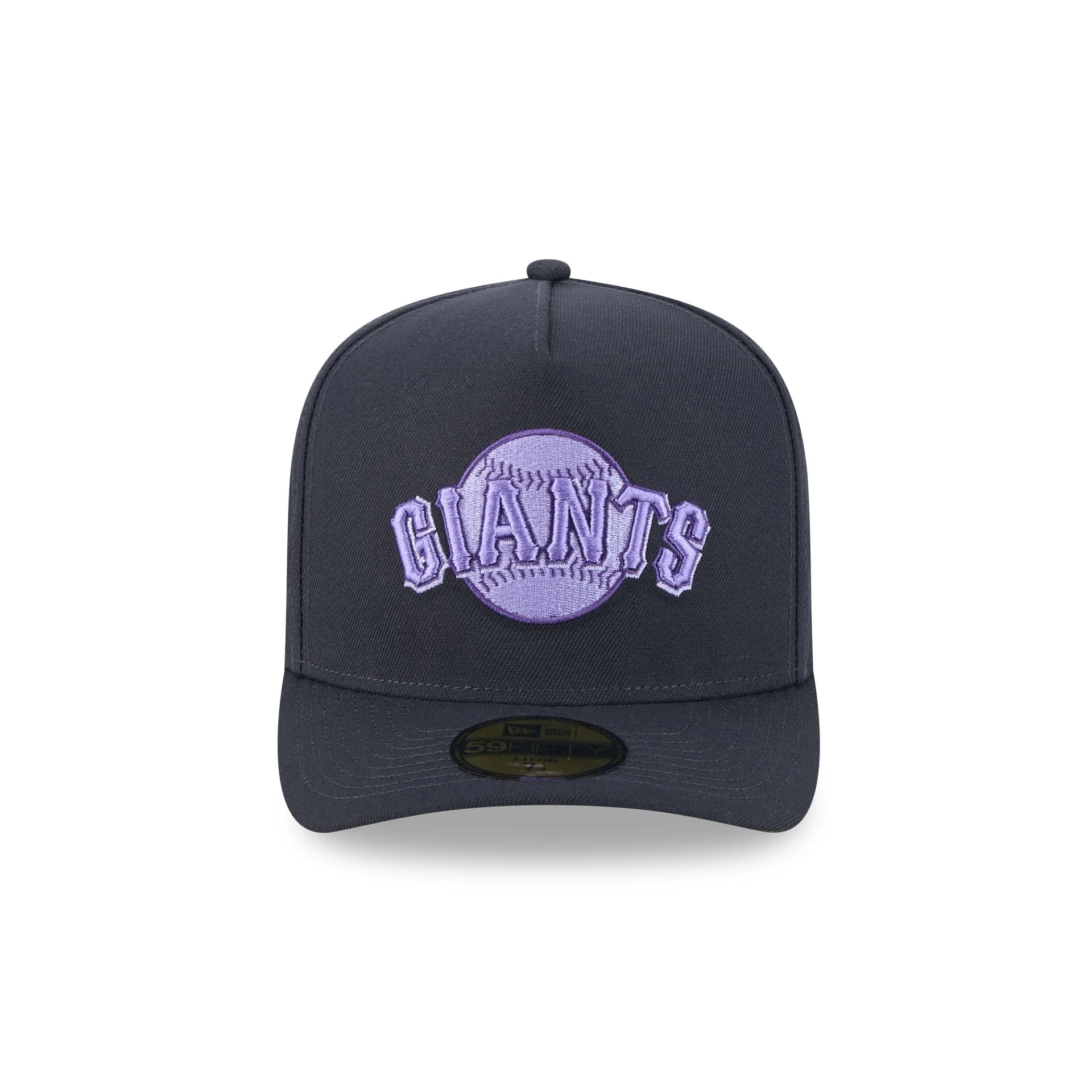 San Francisco Giants Navy Lavender 59FIFTY A-Frame Fitted Hat