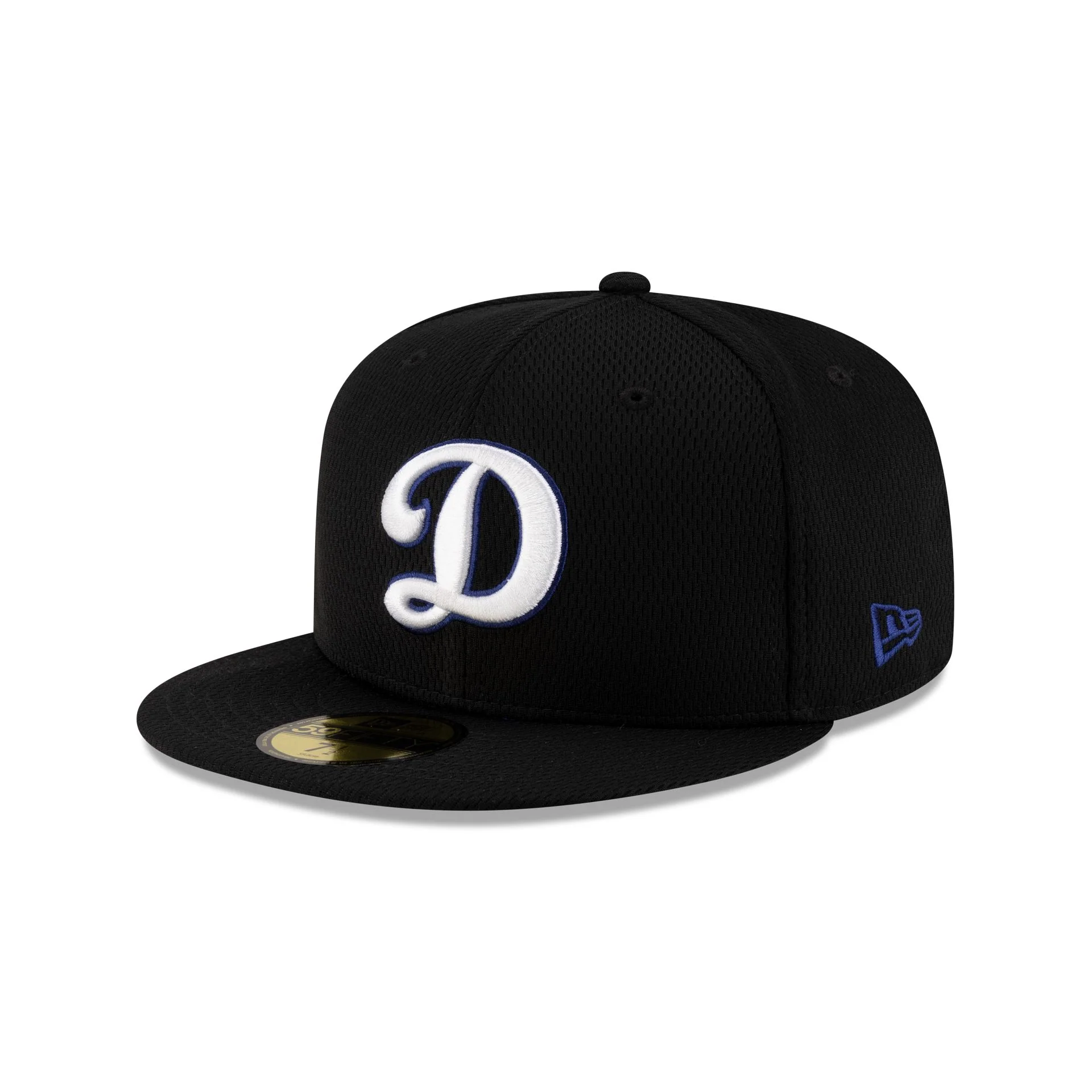 Los Angeles Dodgers 2025 Clubhouse Alt Black 59FIFTY Fitted Hat