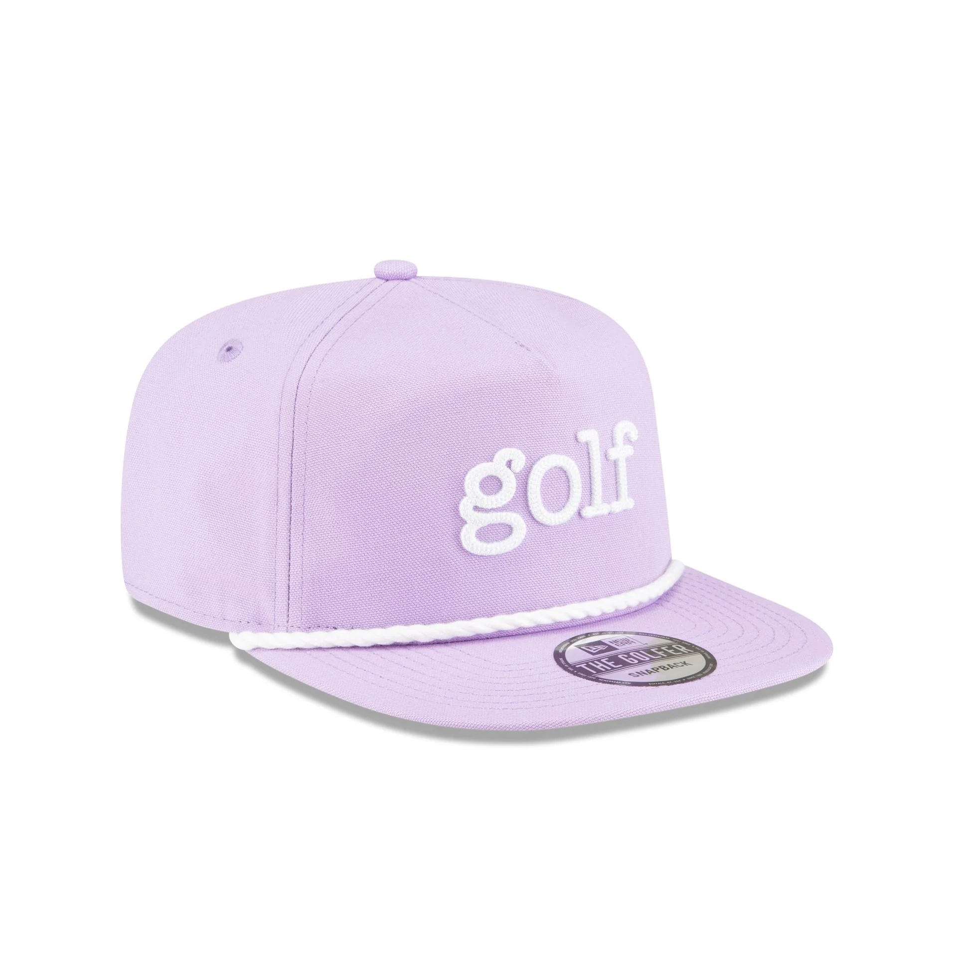New Era Golf Purple Golfer Hat