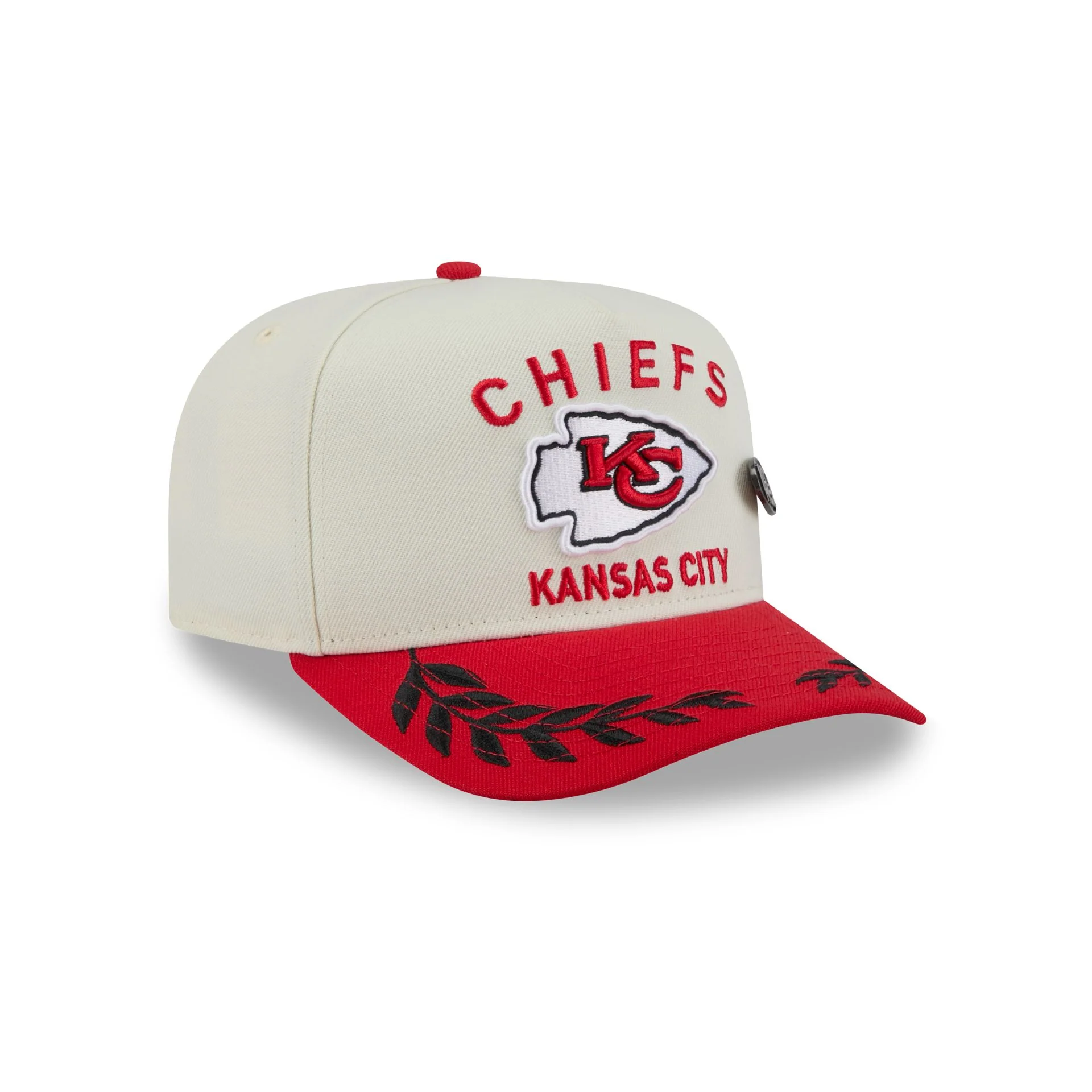 Kansas City Chiefs 2025 Draft Chrome White 59FIFTY A-Frame Fitted Hat