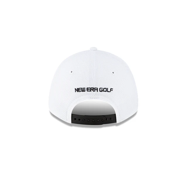 New Era Golf White 9FORTY Stretch-Snap Hat