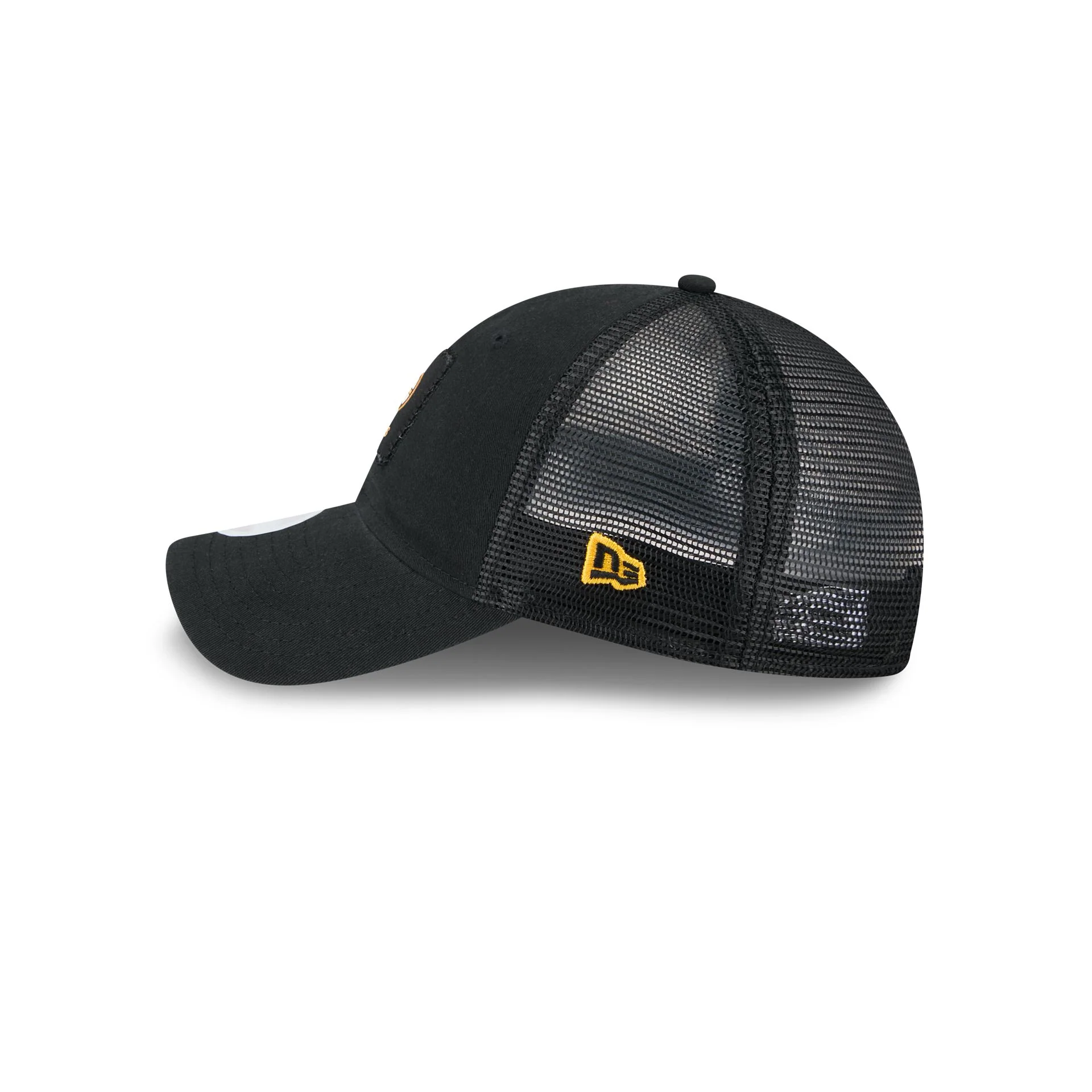 Boston Bruins Women's Square Stitch 9TWENTY Trucker Hat