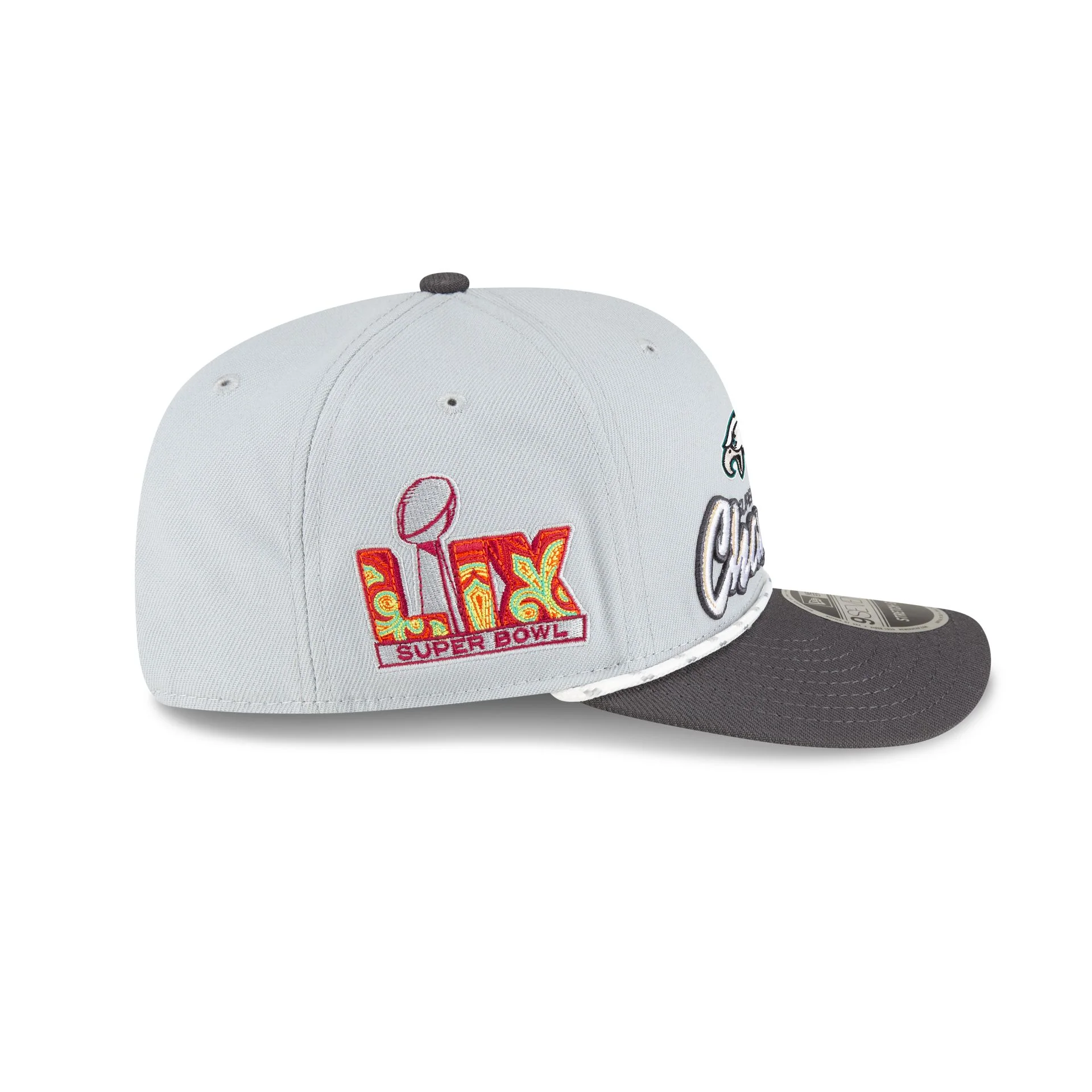 Philadelphia Eagles Super Bowl LIX Champions Locker Room 9SEVENTY Stretch-Snap Hat