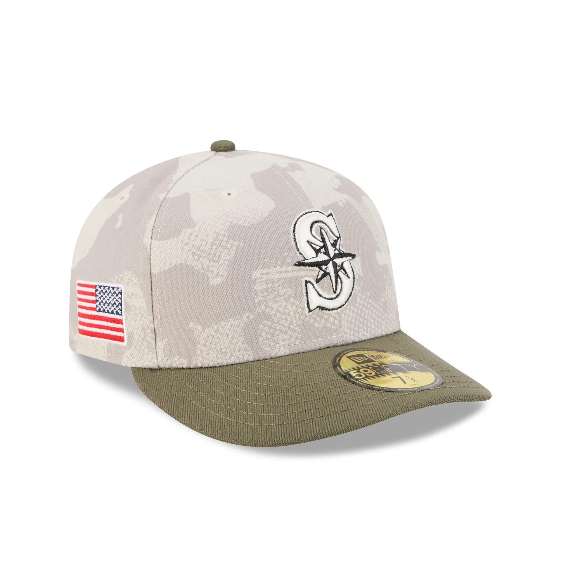 Seattle Mariners Armed Forces Day 2025 59FIFTY Fitted Hat