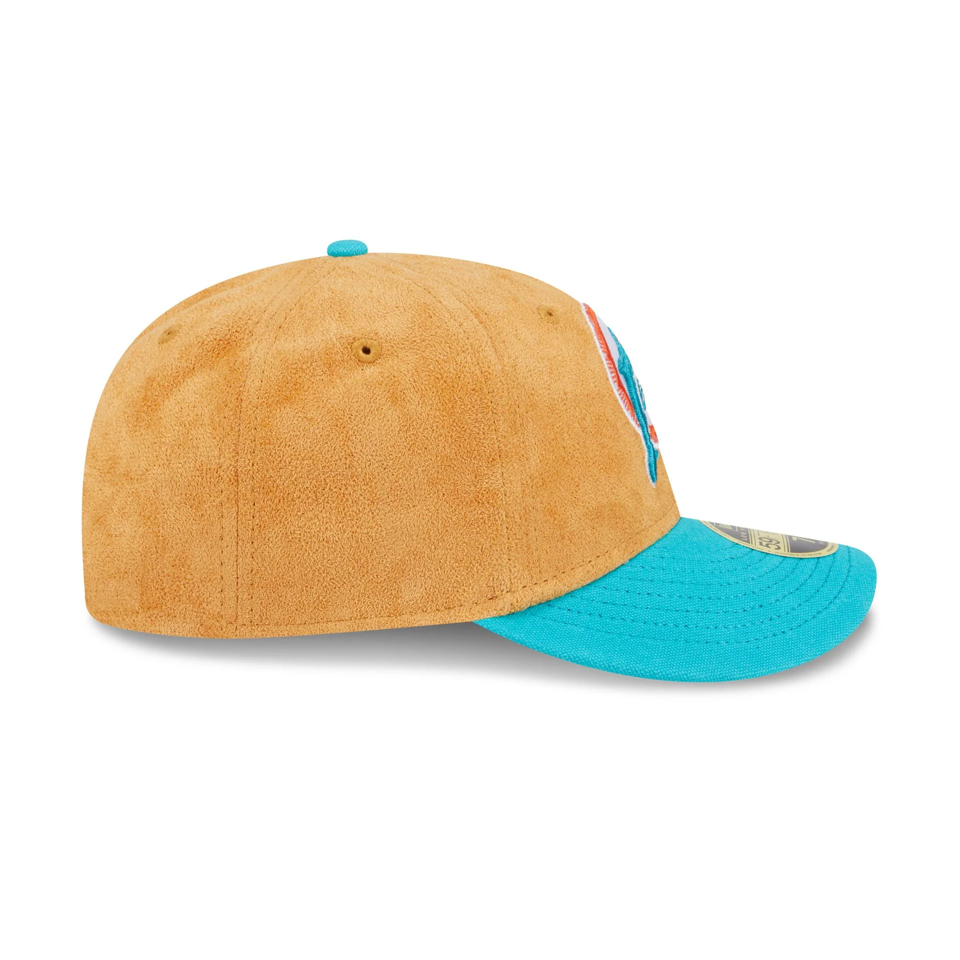 Miami Dolphins Tan Texture Low Profile 59FIFTY Fitted Hat