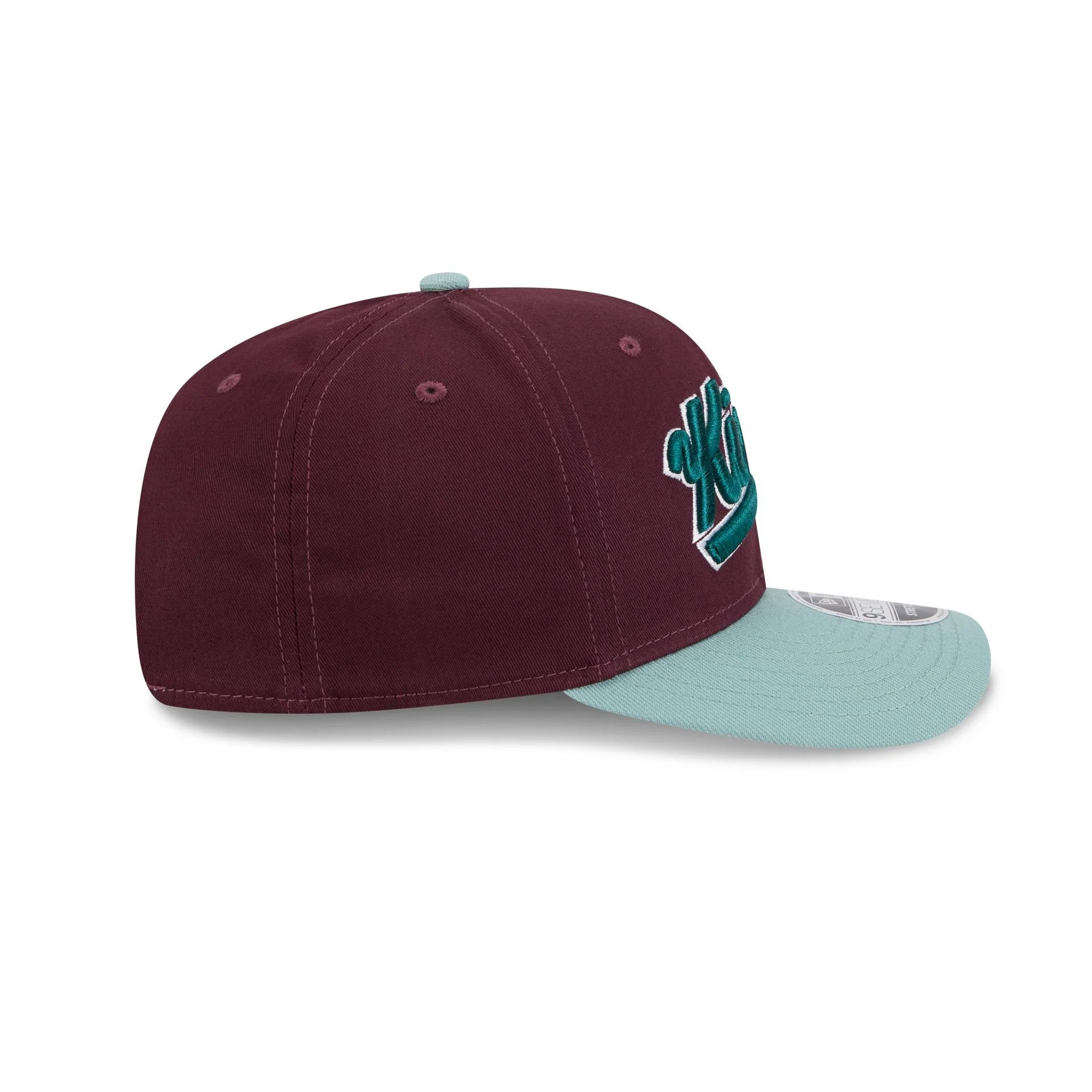 Sacramento Kings Maroon 9SEVENTY Stretch-Snap Hat