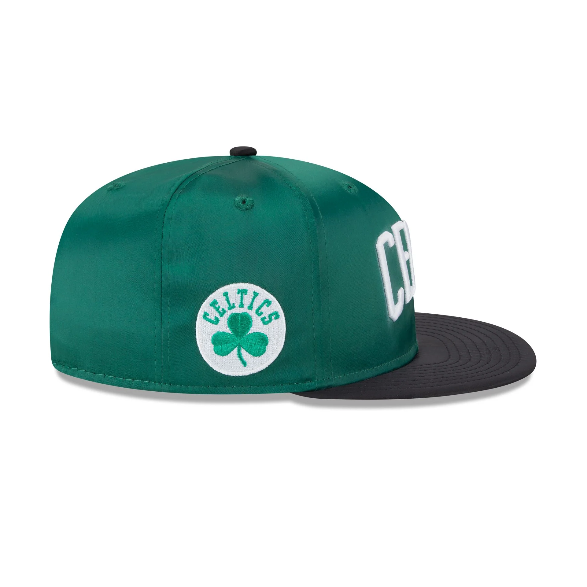 Boston Celtics Satin Pin 9FIFTY Snapback Hat