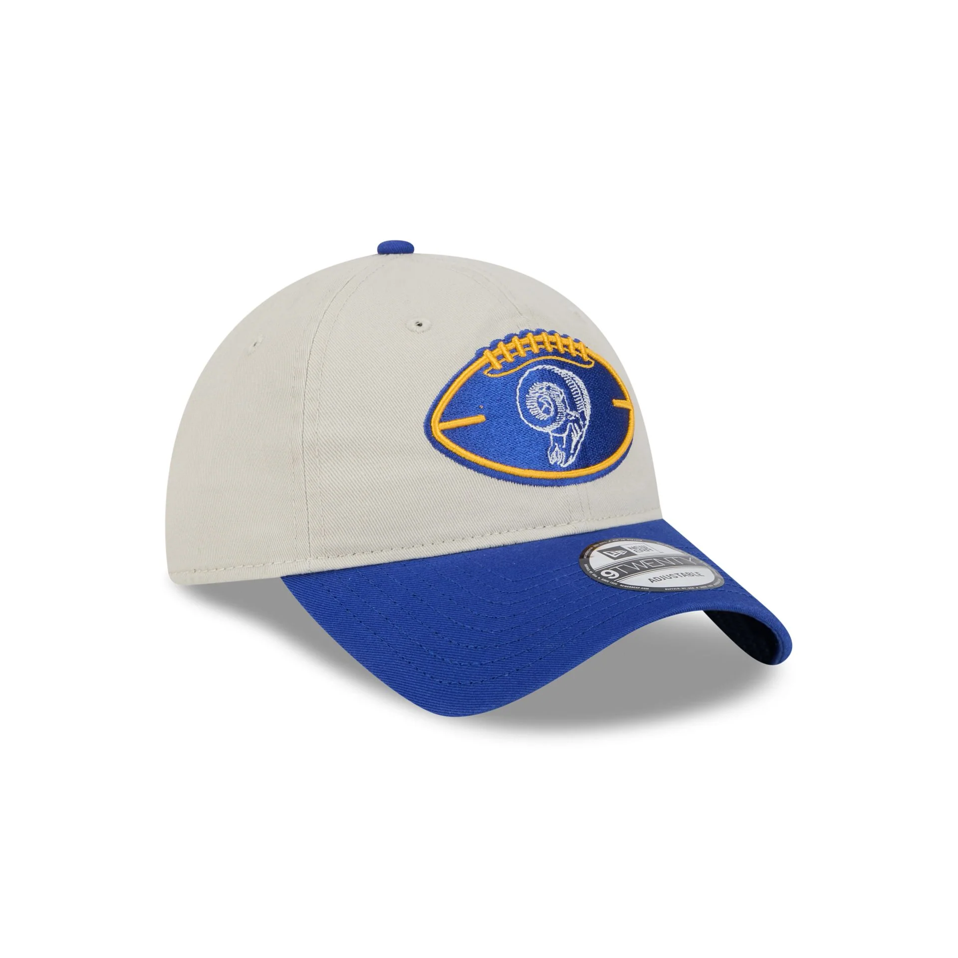 Los Angeles Rams 2024 Historic Sideline 9TWENTY Adjustable Hat