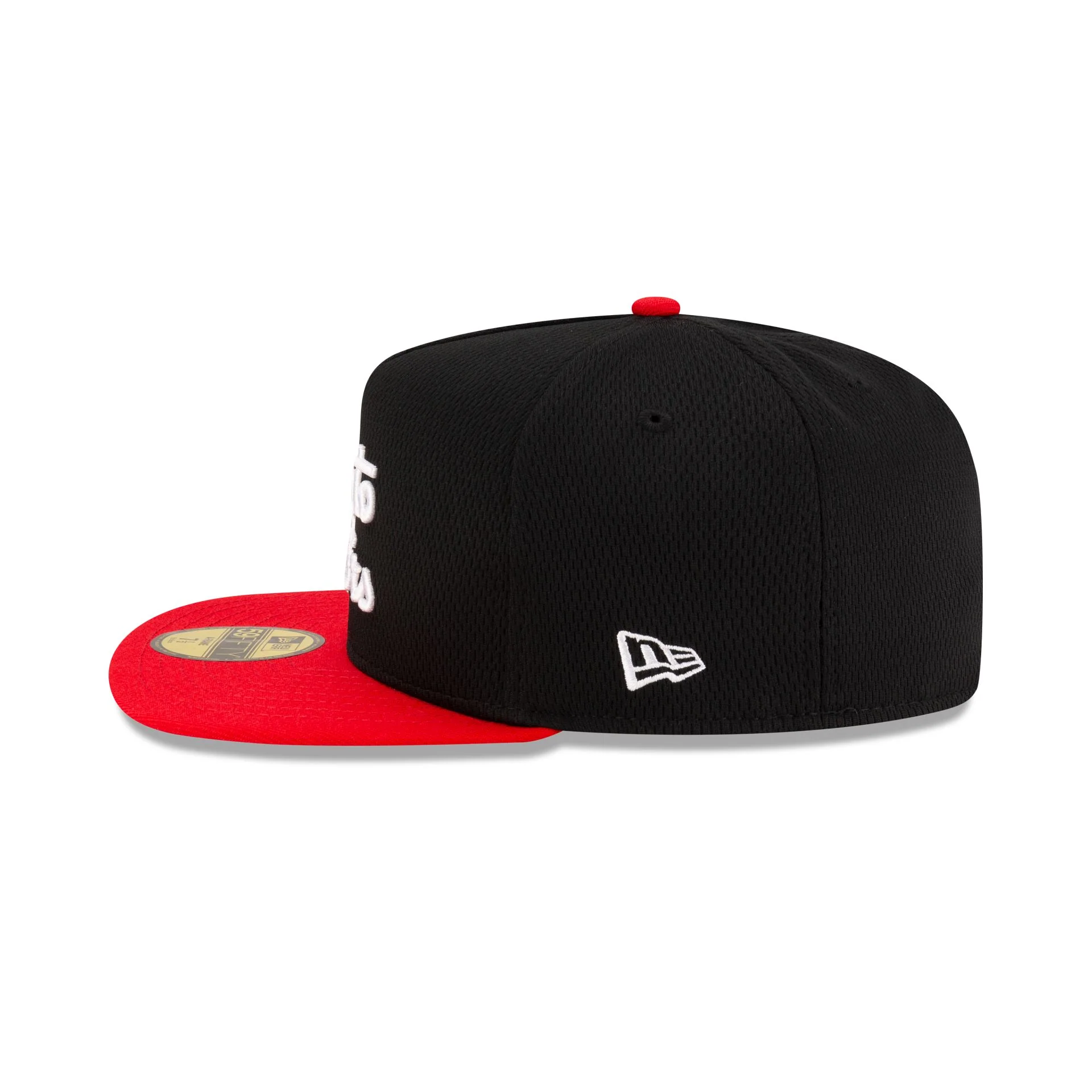 Toronto Raptors Dashmark Mesh 59FIFTY A-Frame Fitted Hat