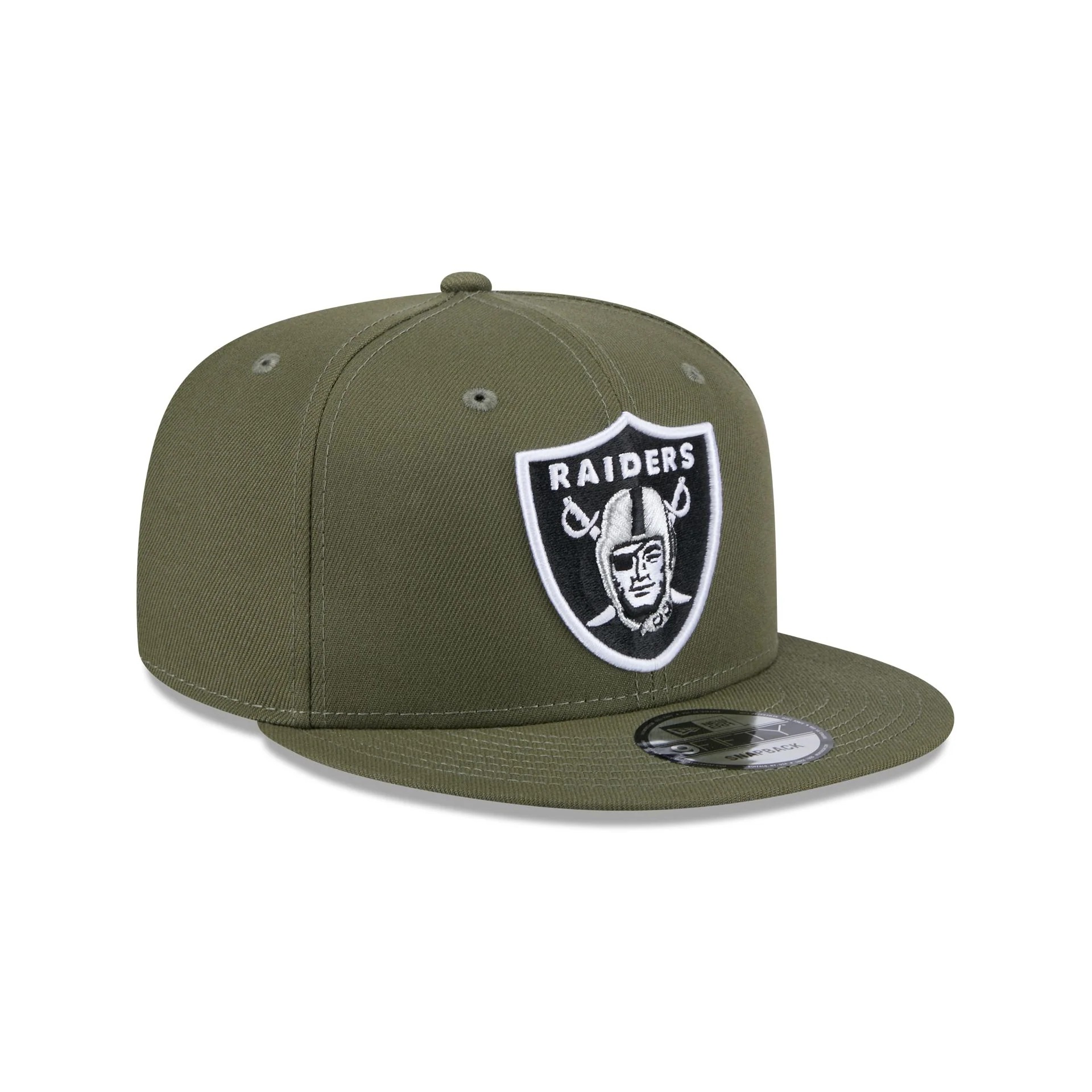 Las Vegas Raiders Olive 9FIFTY Snapback Hat