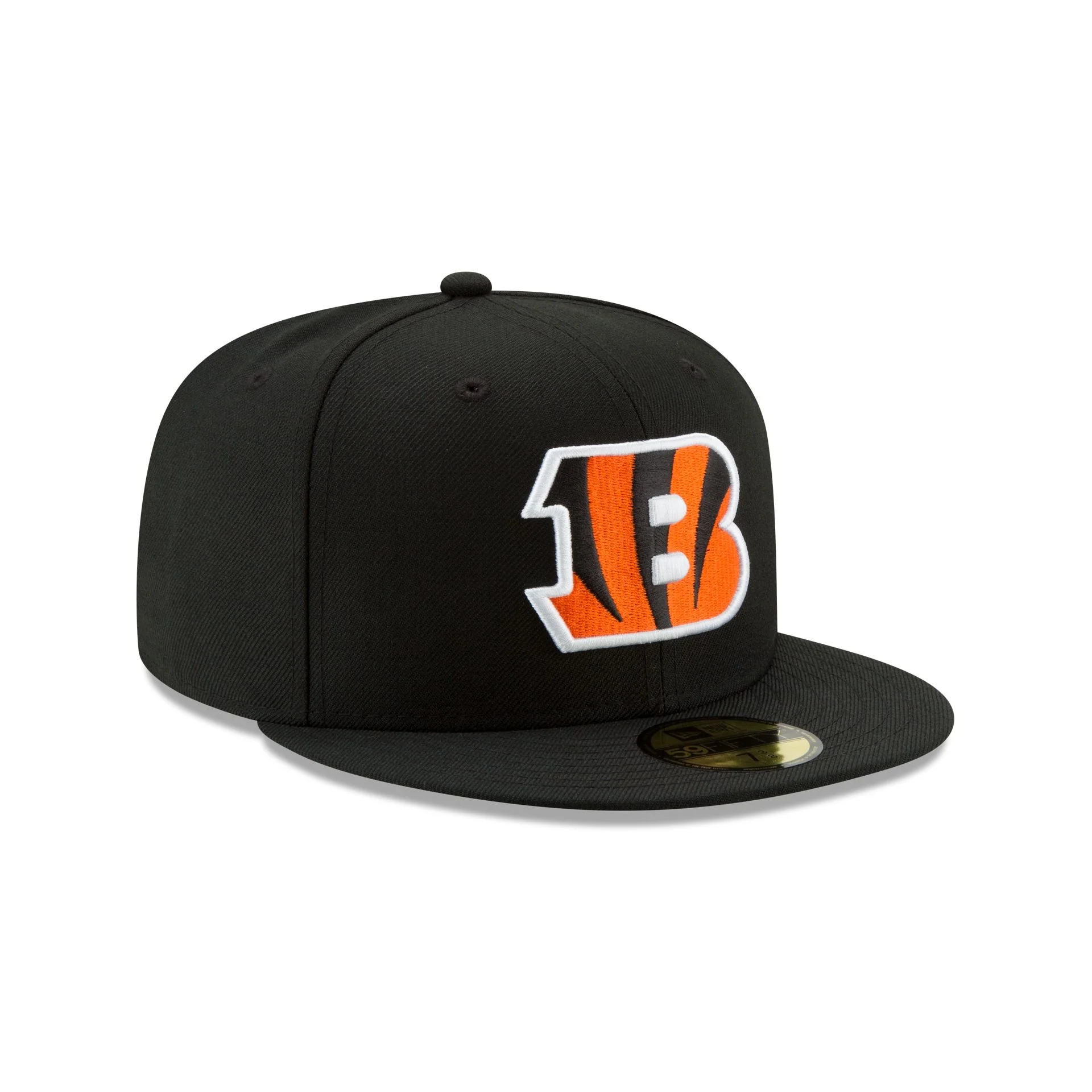 Cincinnati Bengals Basic Black 59FIFTY Fitted Hat