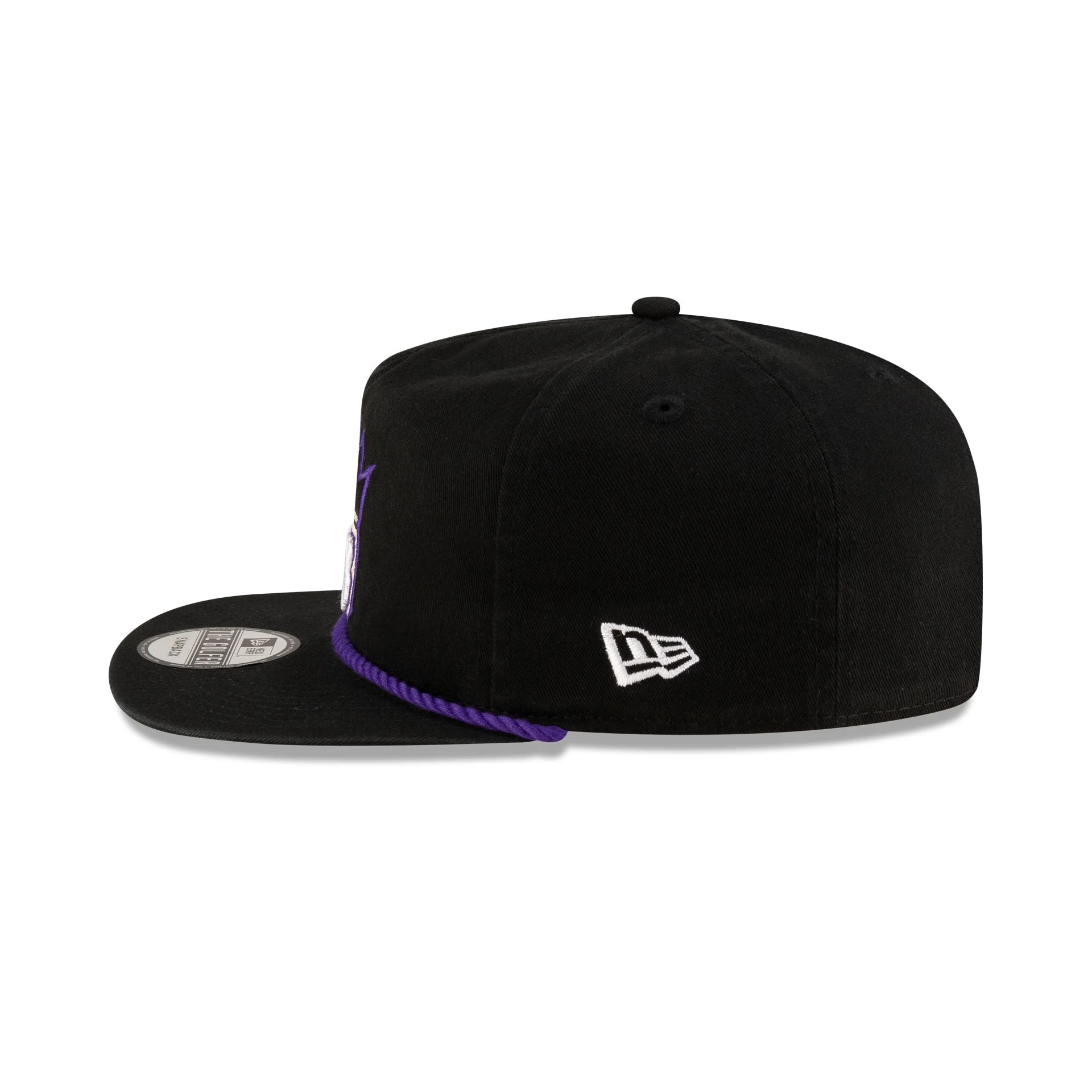 Sacramento Kings Classic Edition Black Golfer Hat